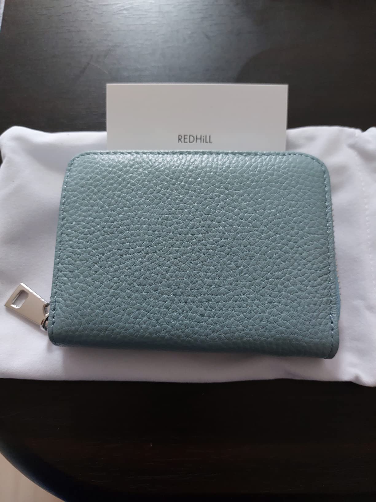 Amazon [REDHiLL] カードケース ミニ財布 レディース お札が折れない 本革 じゃばら 小銭入れ スキミング防止 大容量