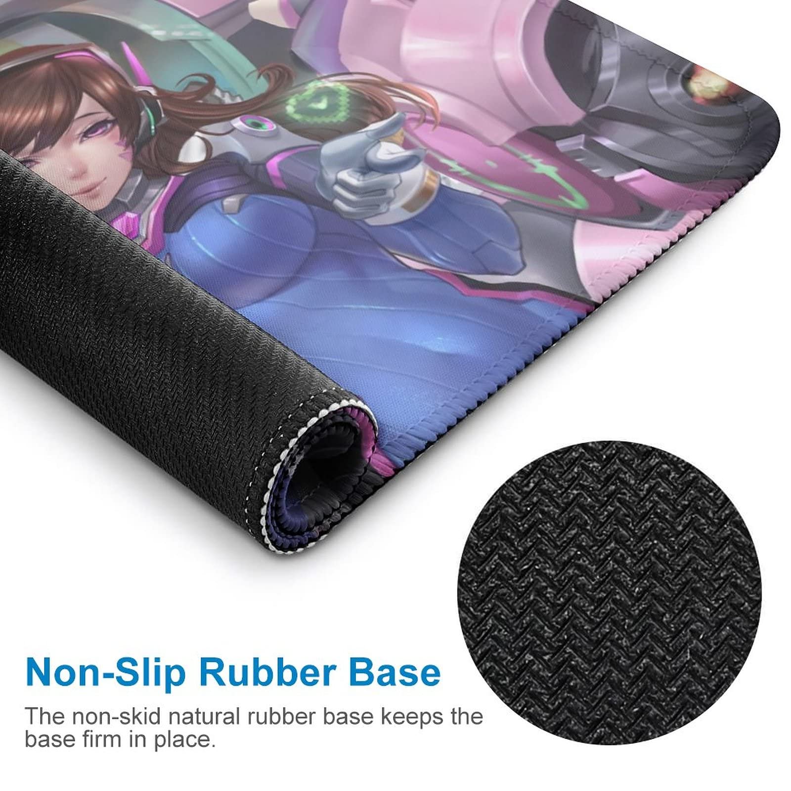 Amazon.co.jp: マウスパッド オーバーウォッチ DVA 戦闘タイツ【ラバー