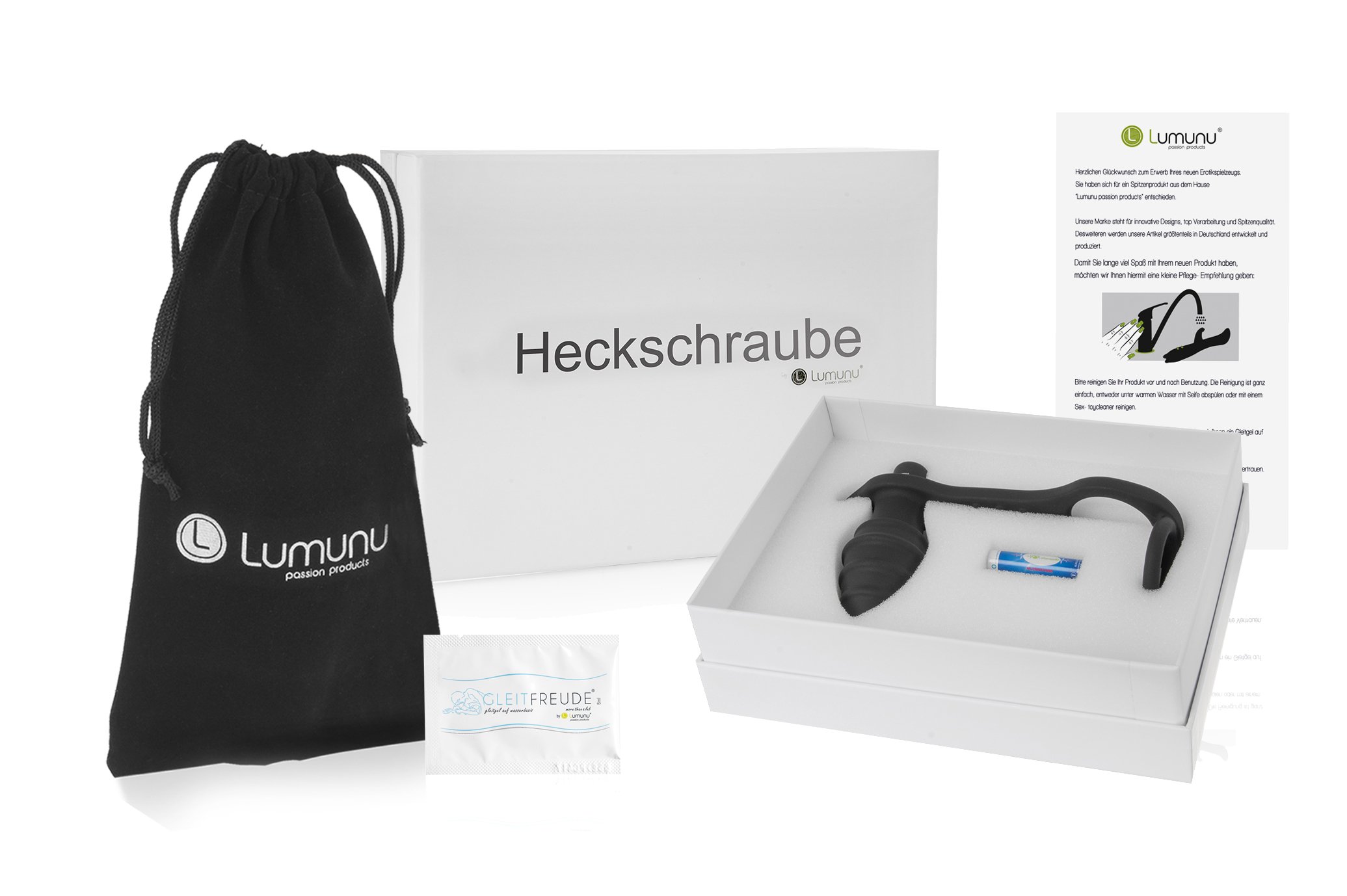 lumunu anal plug Deluxe DARK LINE Vibrating Mini Anal Plug with Remote Control and 7  Different Vibration Programs : Amazon.nl: Health & Personal Care main image 0