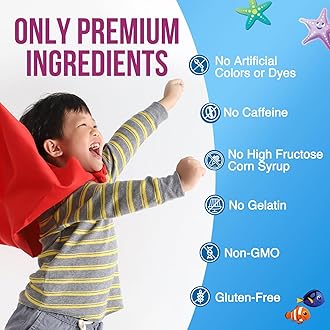 Kids Immune Support Supplement Gummies - Daily Childrens Vitamins C, Zinc & Echinacea - Gummy for Kids Immunity Support, Ages 4 and Up, Natural Berry Flavor, Non-GMO, Gluten-Free & Vegan - 90 Gummies