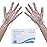 Brandon-super Disposable Food Prep Gloves - 500 Piece Plastic Food Safe Disposable Gloves, Food Handling, One Size Fits Most 500 PCS