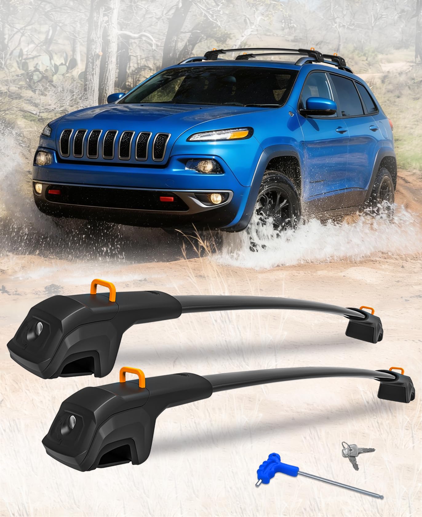 Photo 1 of ?2026 Upgrade? HmmtyRack 360lbs Roof Rack Cross Bars with Hooks Compatible with 2022-2026 KIA Carnival & Carnival Hybrid, Heavy Duty Aluminum Roof Rails Crossbars Cargo Bars Rooftop Luggage Carrier