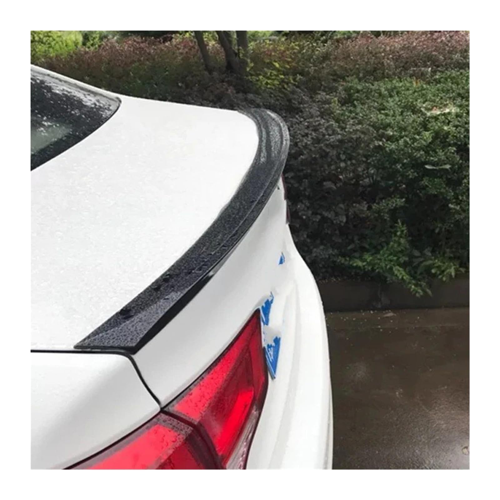 Dla Kia K2 Rio 2011-2016 Lotka Tylny Skrzydło Na Klapie Spoiler Bagażnika Akcesoria Modyfikacji Tylny Spojler Dachowy Spoiler Trunk Wing