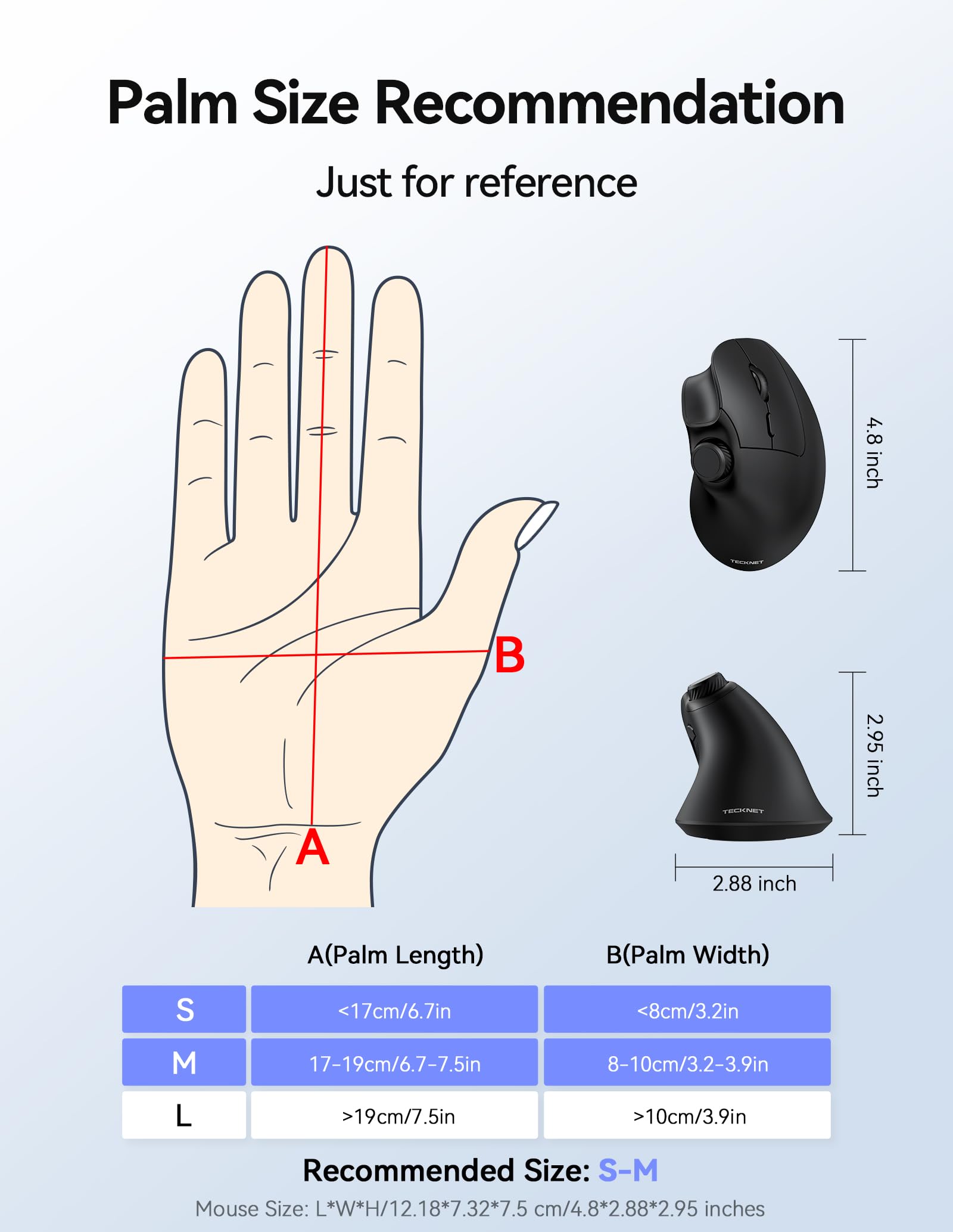 Ratón ergonómico, mouse inalámbrico recargable Bluetooth (BT 5.0/5.0+2.4G), mouse vertical con perilla de volumen, clics silenciosos, ratones inalámbricos 6 DPI ajustables con receptor USB A 7