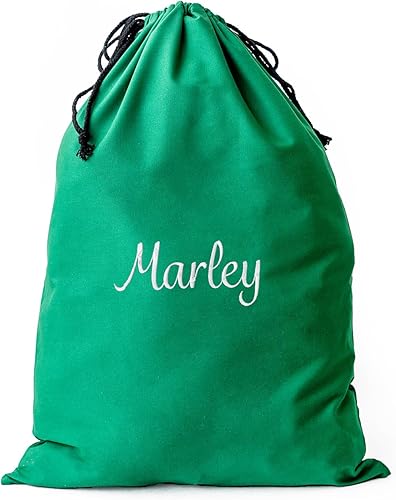 Qualtry Saco de Papá Noel para niños, bolsa de Papá Noel de gran tamaño para regalos, bolsa de lona con cordón, bolsa de regalo de Navidad para