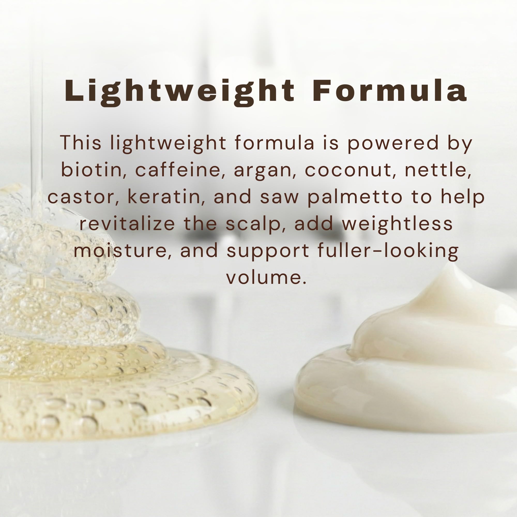 Biotin DHT Blocker Shampoo & Conditioner Set with Caffeine