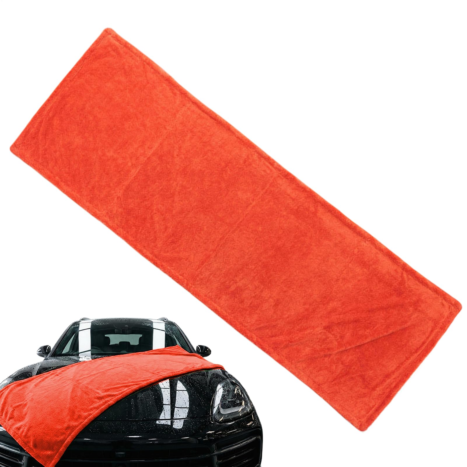 Asciugamano per asciugare l'auto, panno assorbente extra large in microfibra per la pulizia delle auto, per veicoli, camion, camper, berline, finestre, vetri interni automobilistici