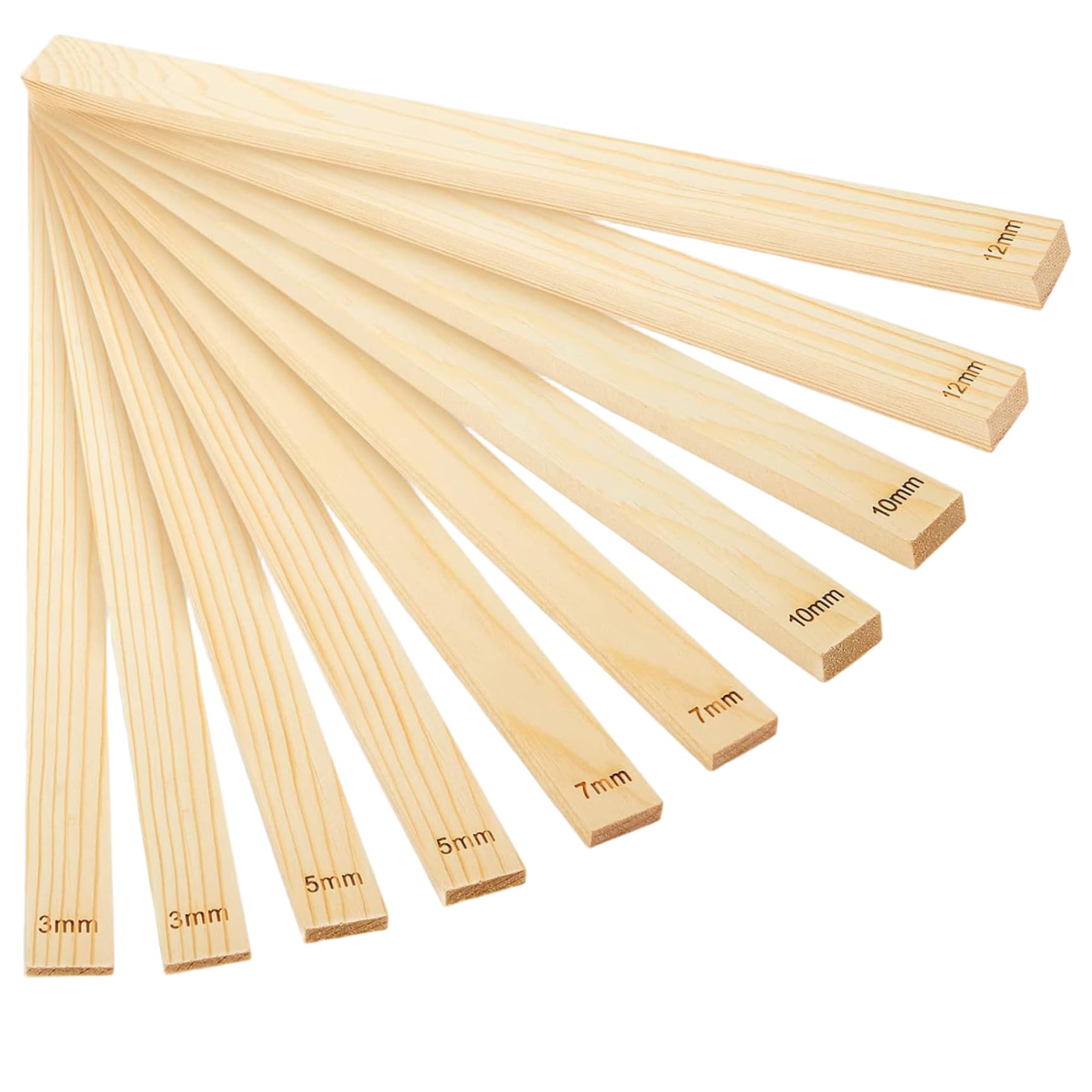 Guides rouleaux à pâtisserie pour argile et outils de poterie 3 à 12mm