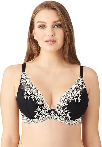 Wacoal Womens Embrace Lace Plunge Convertible Contour Bra