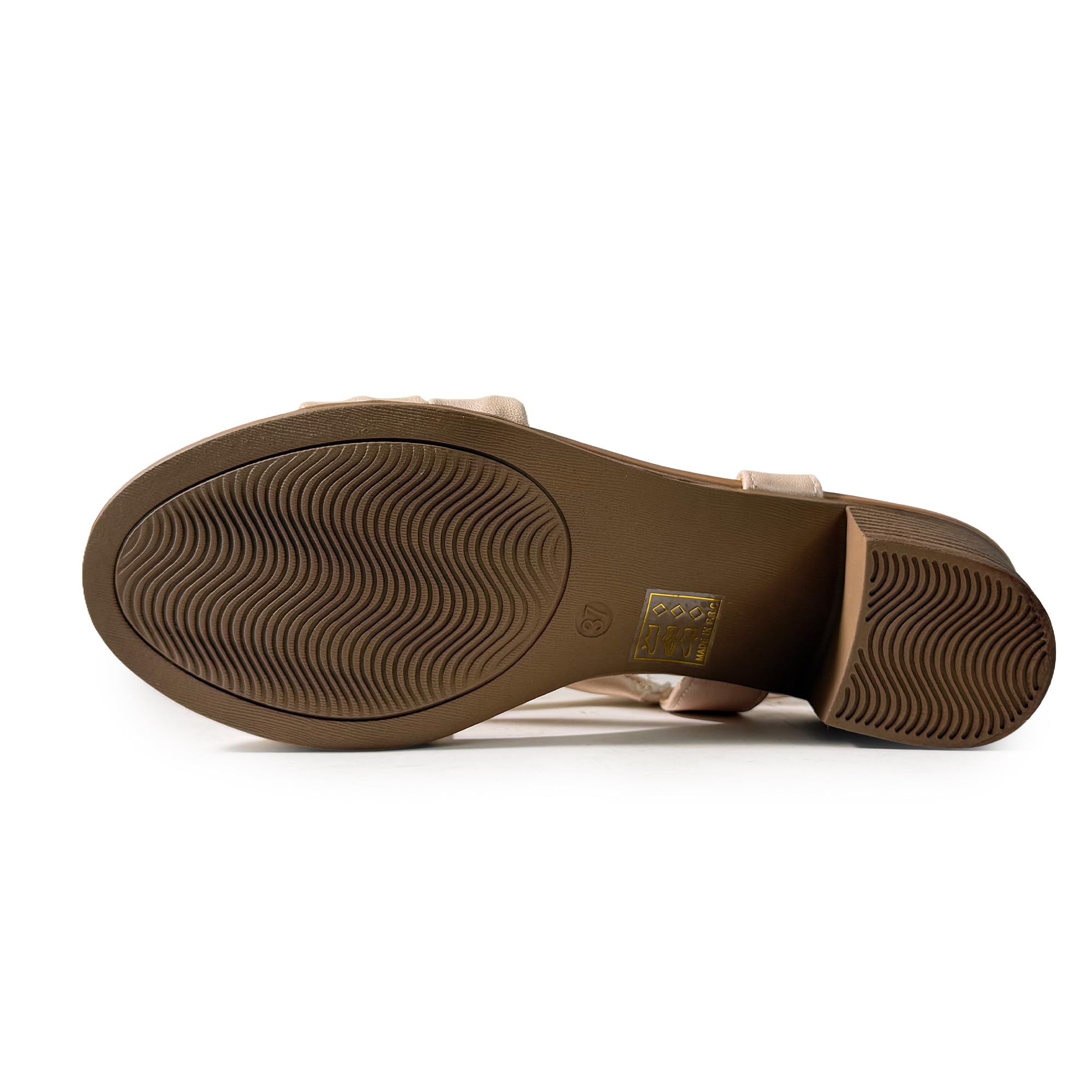 JOMIX Sandalias Elegantes Mujer de Tacón Ancho Sandalias Cómodas con Tiras Cruzadas y Tira Trasera Zapatos de Verano para Oficina Boda Vacaciones y Salidas