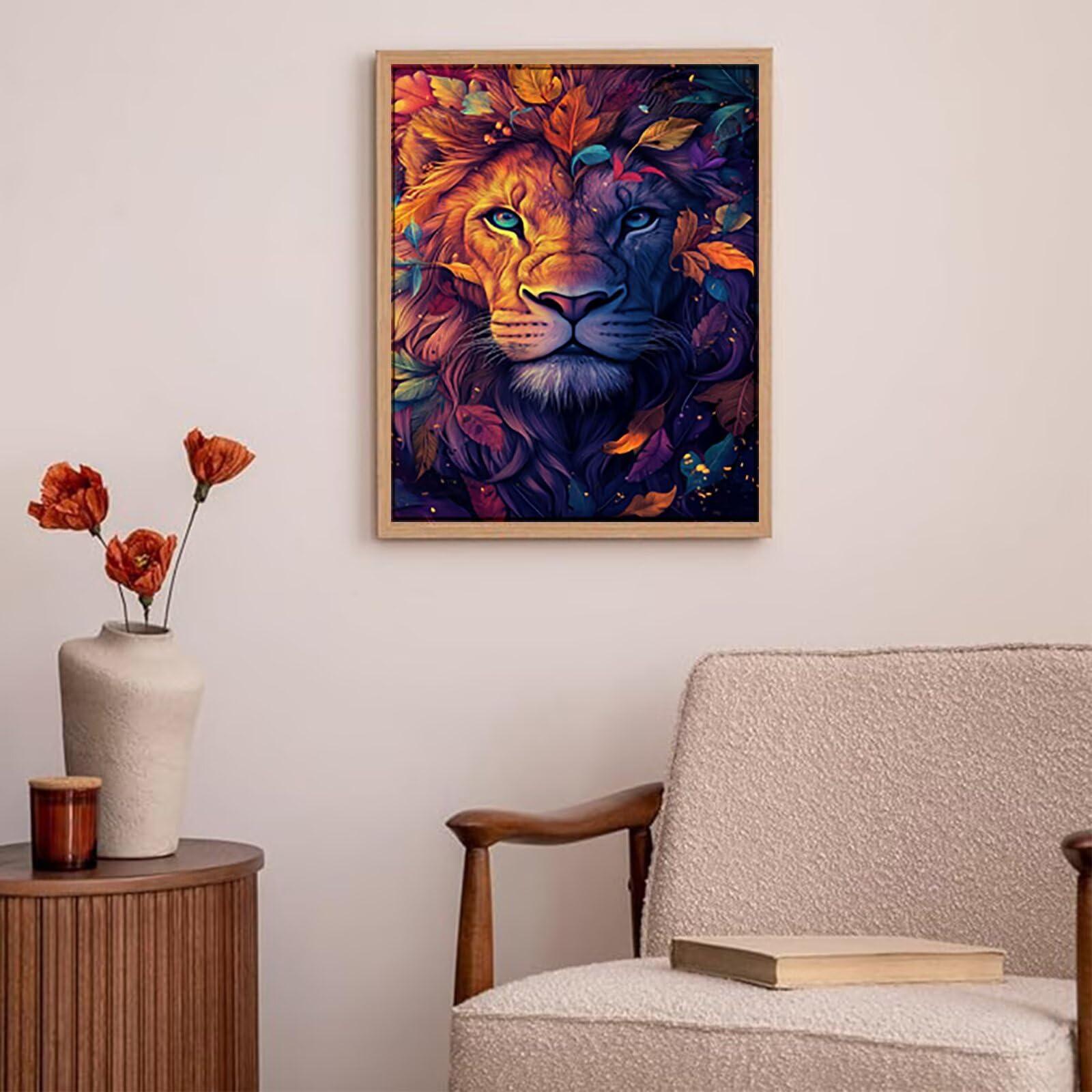 Obraz diamentowy 60x80cm abstrakcyjny diamentowy obraz dla dorosłych zwierzę 5d DIY okrągły diament pełny kryształ kryształ górski dekoracyjne obrazy dekoracyjne śmieszne i relaksujące dla