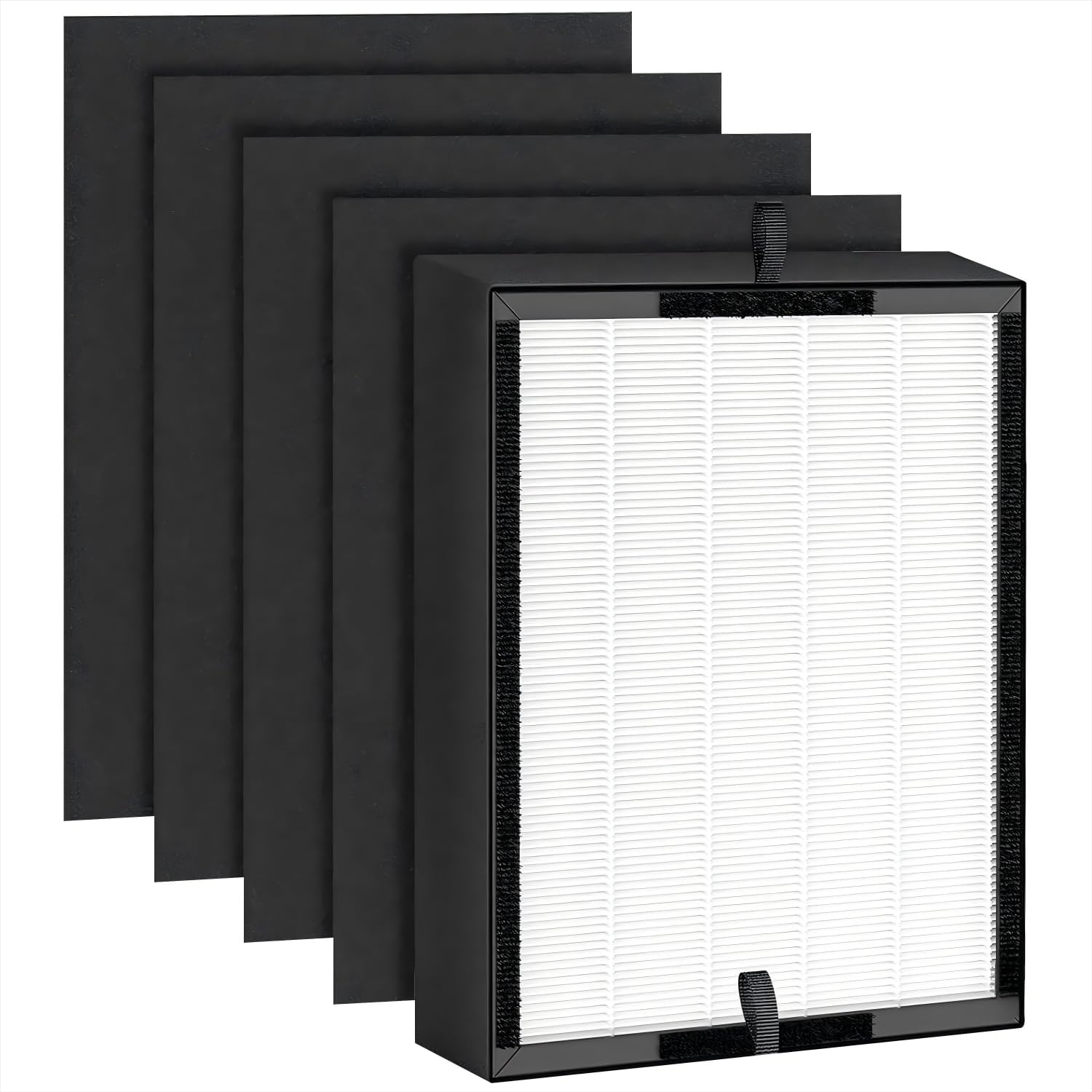 45i Replacement Filter, Compatible with Alen BreatheSmart Flex BH400 and 45i Air Filter, B4-Fresh Part # B4-Pure / FL40 (1 filter + 4 Carbon Pre-filter)