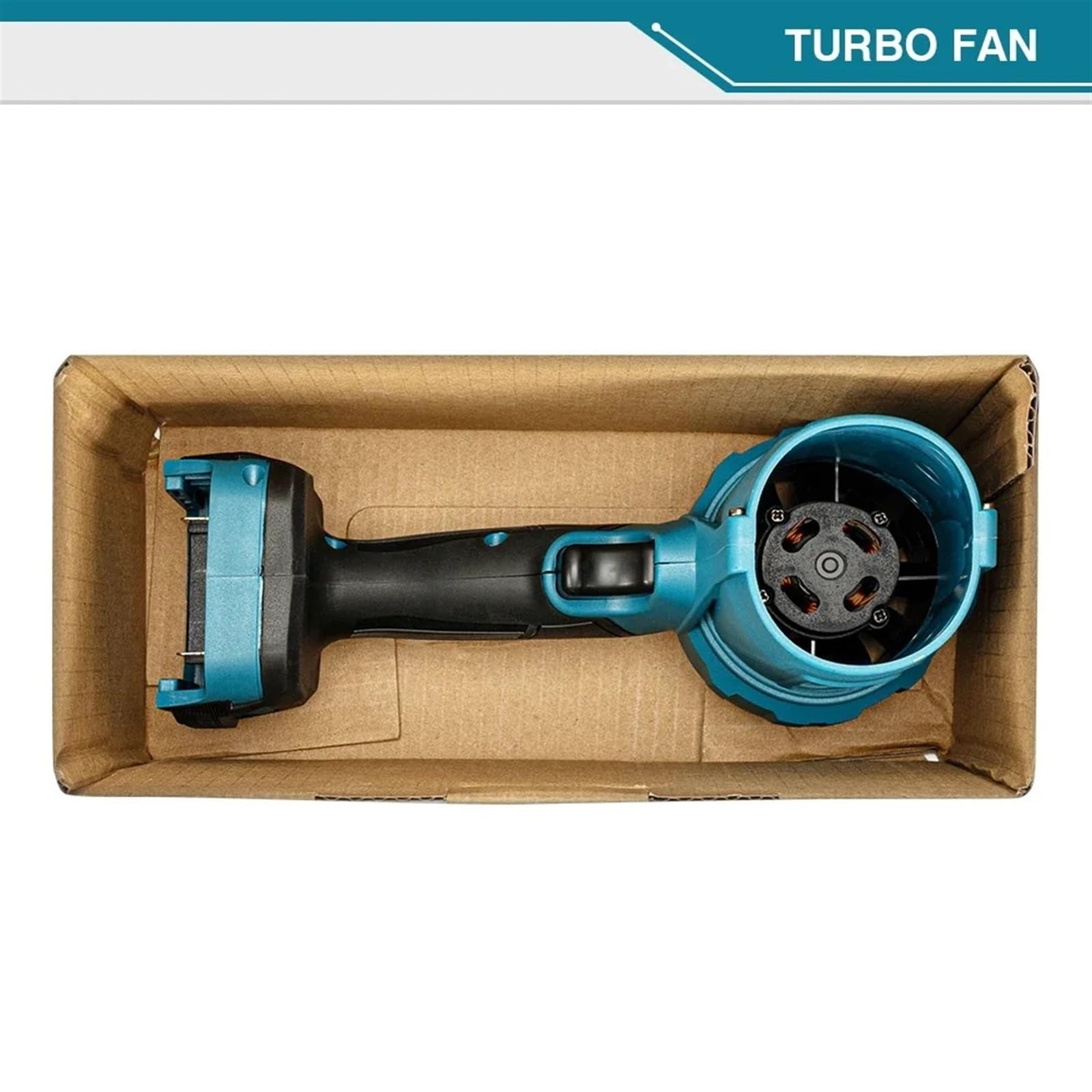 Radialgebläse, Bürstenloser 2000W Elektro-Turbo-Gebläse-Jet-Fan 200M/S heftiger Auto-Trockner-bläser-Elektrowerkzeug