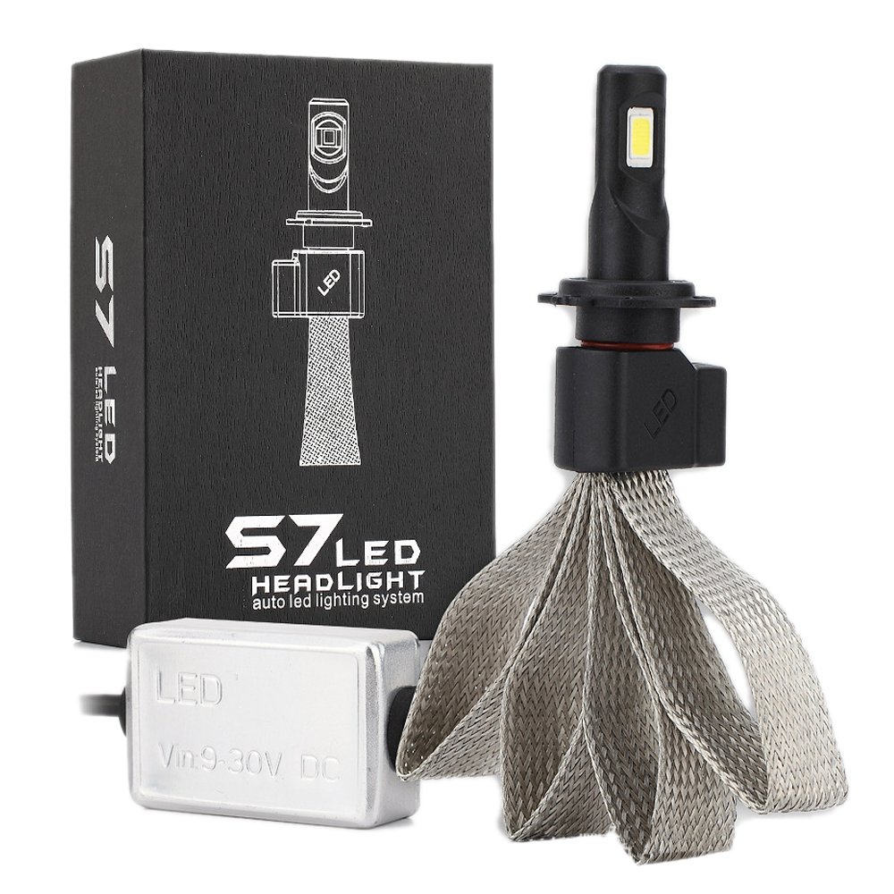 PolarLander 2 * 30W 3200LM H7 S7 dell'automobile LED faro lampadina LED luce della testa
