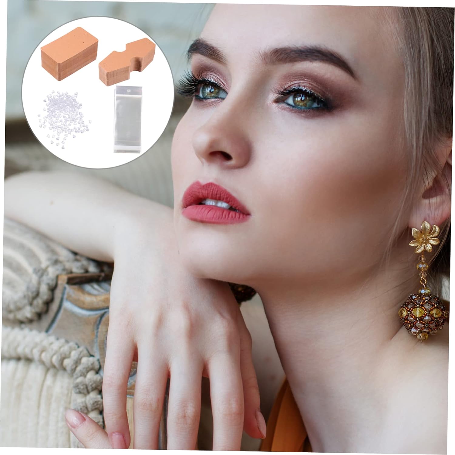 NUOBESTY 400pcs Jewelry Packaging Set Durable Kraft Paper Earring Necklace Display Cards with Pre-Cut for Retail Jewelry Storage and Presentation