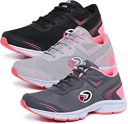 Kit 3 Pares Tênis Feminino Esportivo Academia Treino Musculação Caminhada Combo