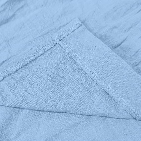 Cotton Linen Shirts for Women Trendy Pleated Short Sleeve Button Down Tops Collared Summer Business Casual Work Tops