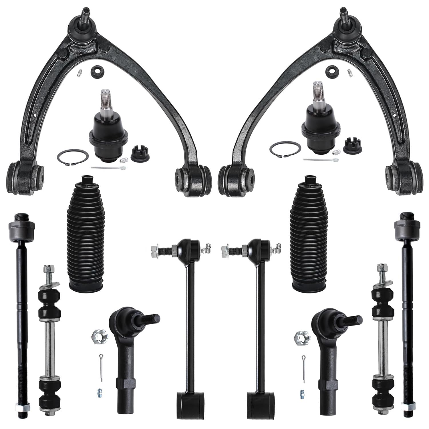Detroit Axle - 14pc End Kit for Chevy GMC Suburban Yukon XL 1500 Avalanche