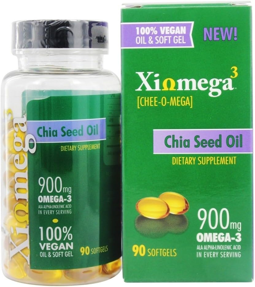 Chia Seed Oil Softgels 90 Softgels