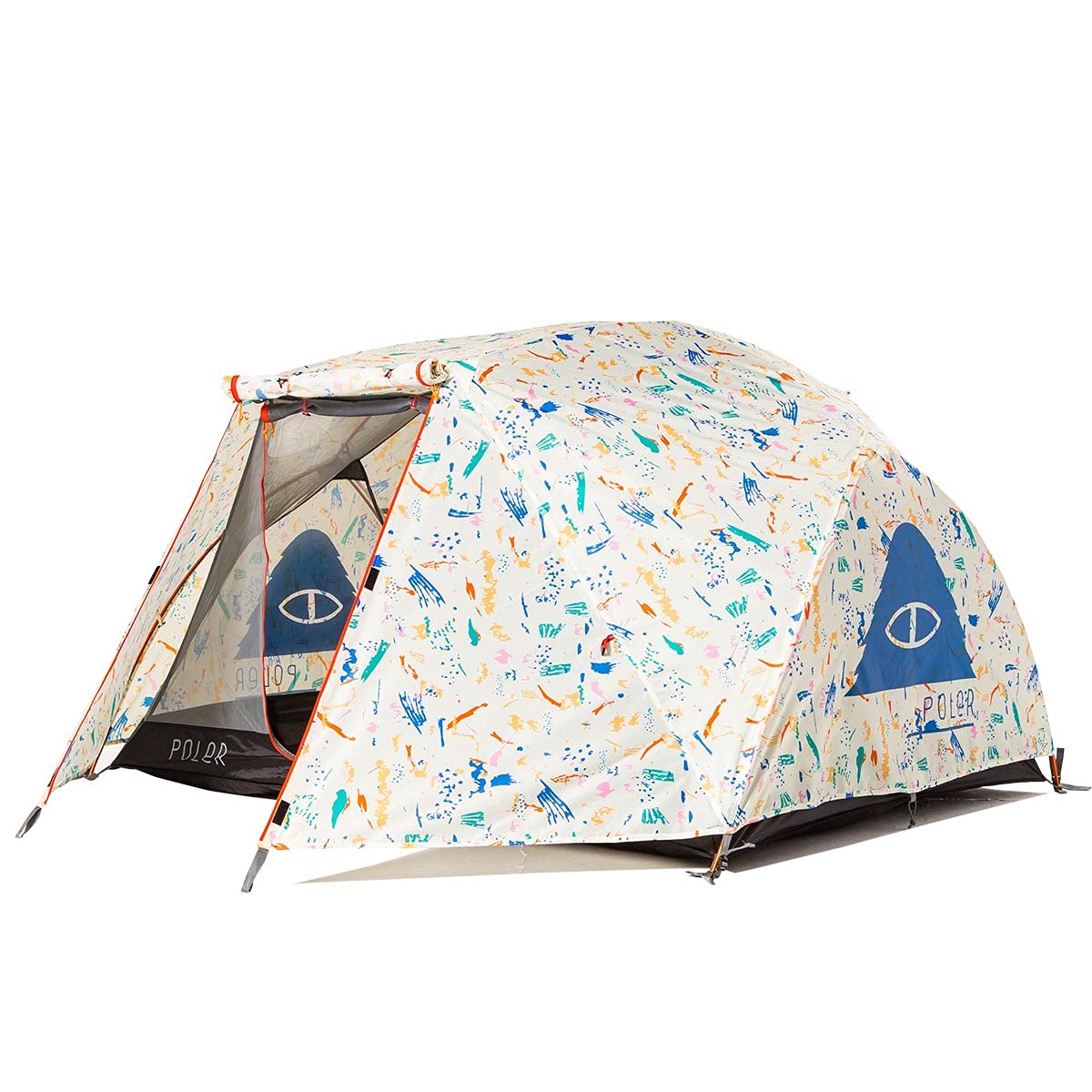 7132.POLER TWO MAN TENT 希少カラー - テント・タープ