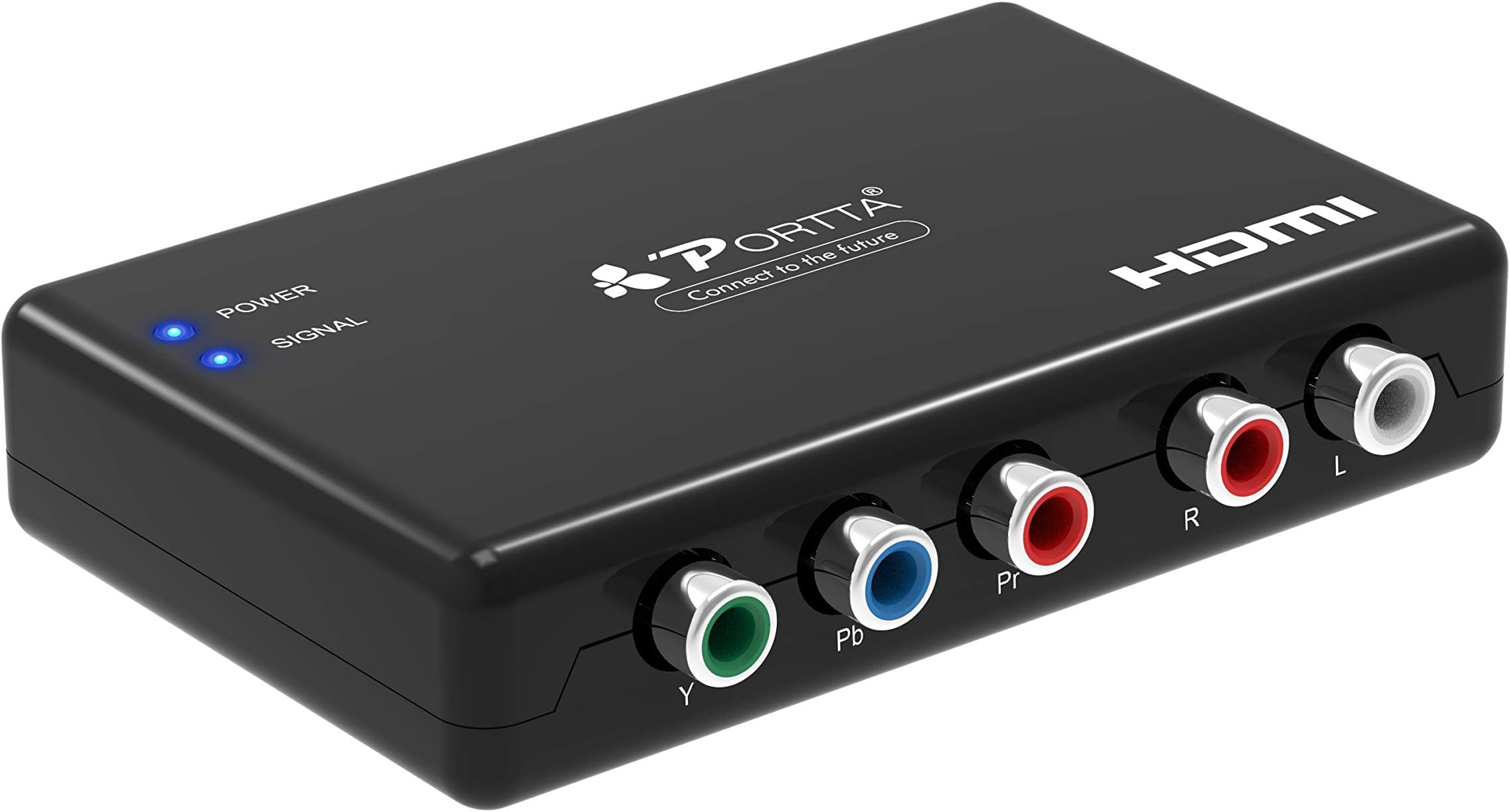Portta HDMI Splitter 2 Port 1x2 1 In 2 Out V1.3 Support 3D and 1080P Plastic Case for HDTV PS3 PS4 Xbox Blu-ray DVD STB PC etc
