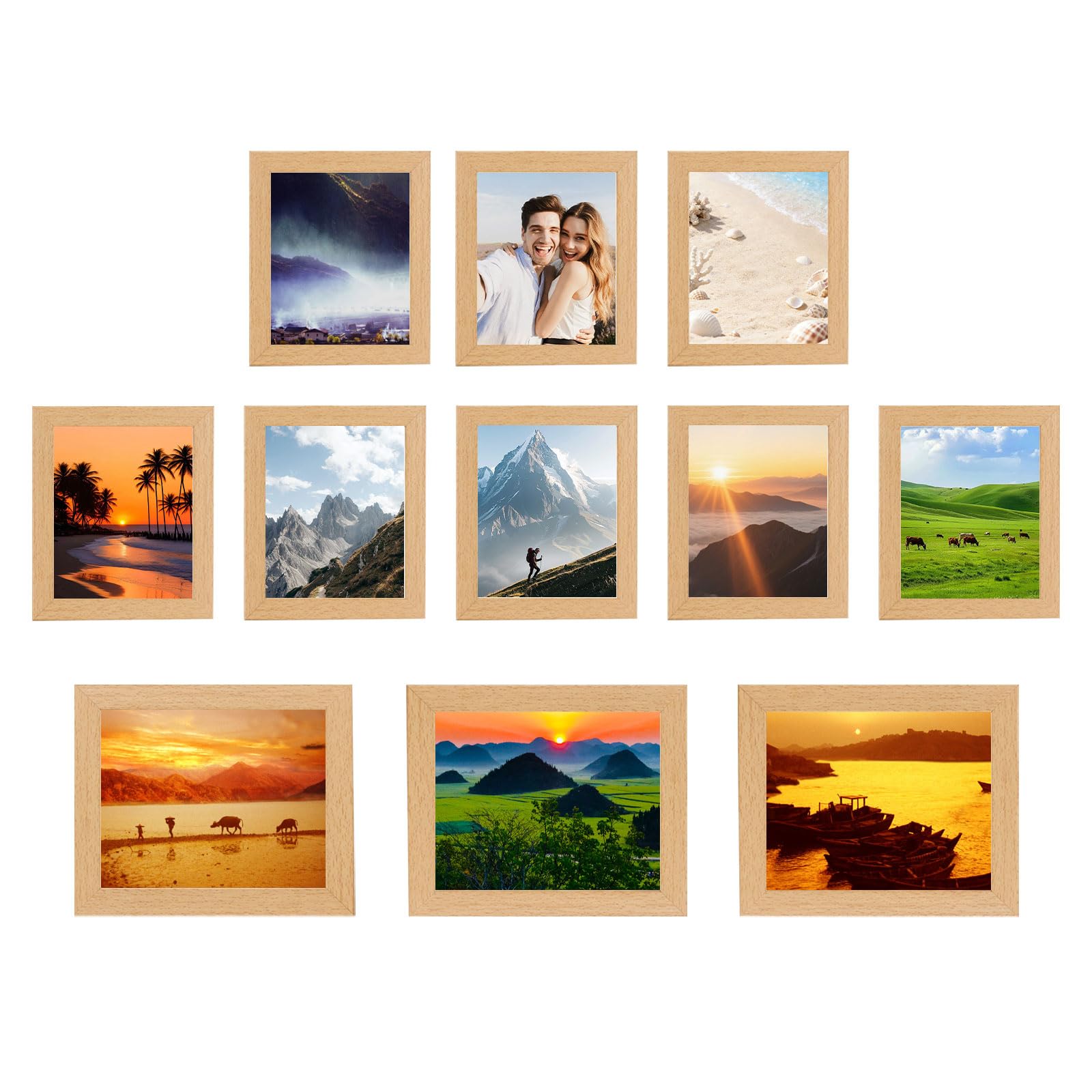 Cadre Photo Bois pour habiller un mur vide sans effort