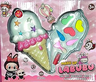 لعبة مكياج لطيفة على شكل آيس كريم للأطفال مع مجموعة مكياج مع ديكورات ابداعية وهدية رائعة للأطفال من نكست ستور