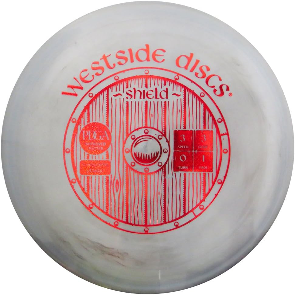 Westside Discs Tournament Shield Putter Golf Disc [Colors May Vary]
