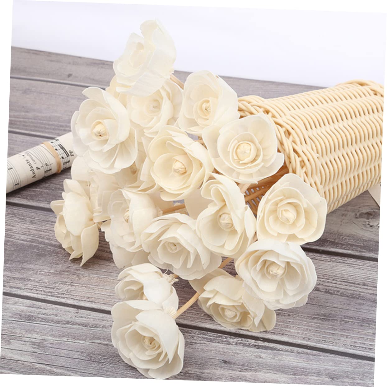 TOPBATHY 45stücke Teiliges Rattan Diffuser Sticks Für Aromatherapie Elegante Raumdekoration Ohne Feuer Für Duftöle Und Ätherische Öle Für Zuhause Und Auto