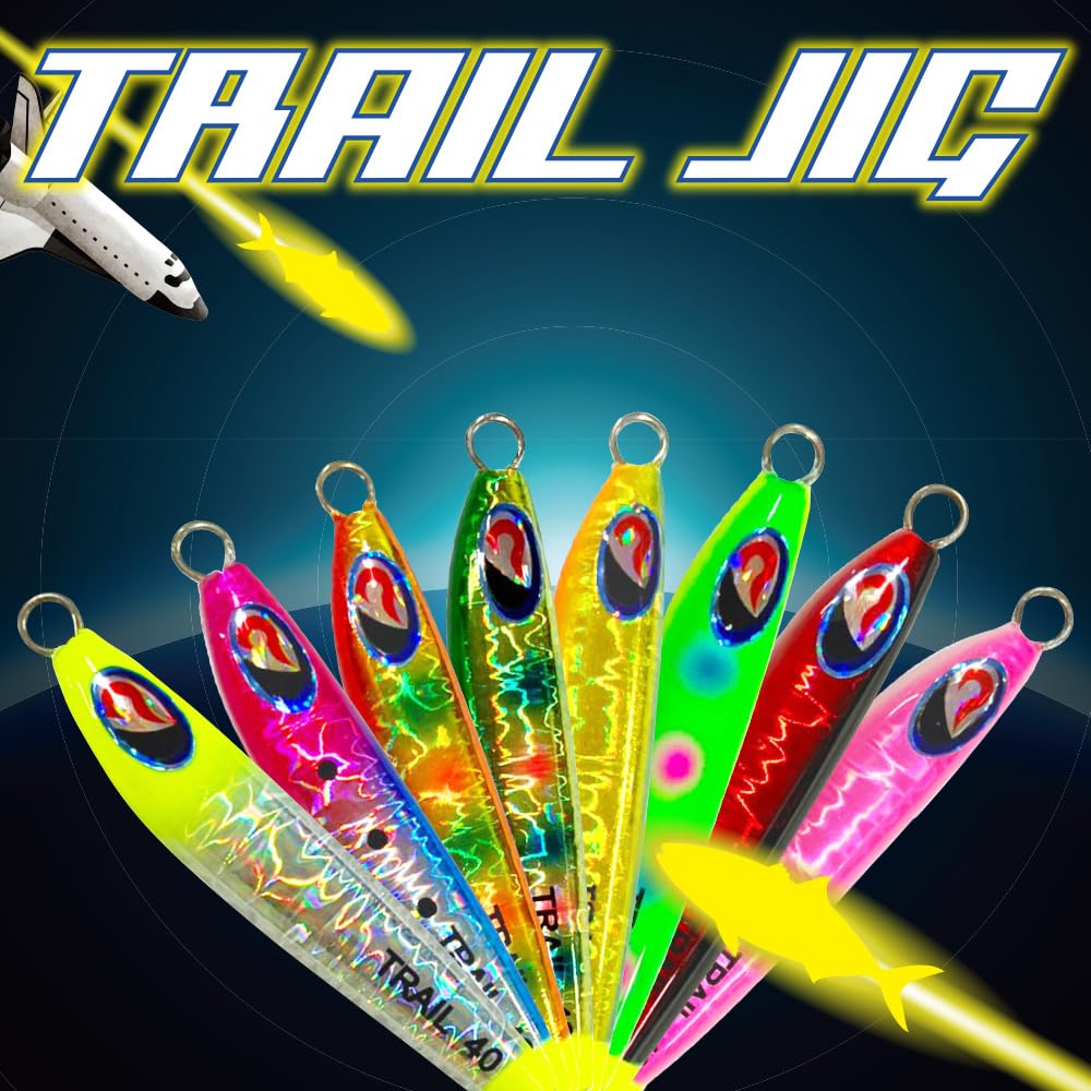 Amazon.co.jp: CALUCK キャラック トレイルジグ SLJ ジギング ブレード