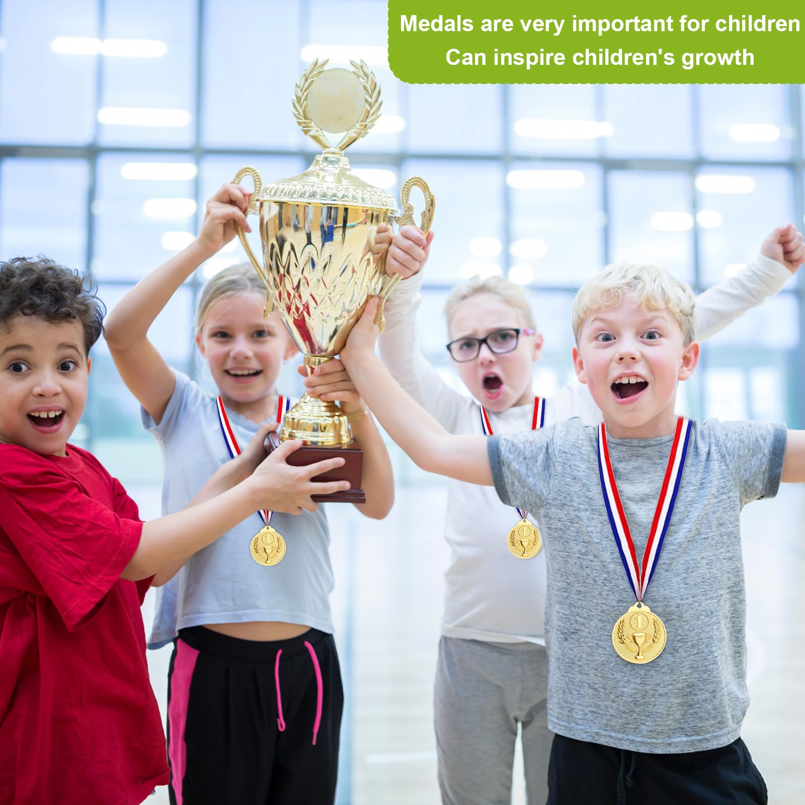 12 Medaglie Premiazione Metallo - Oro, Argento, Bronzo - Per Sport, Gare Bambini - Foto 8