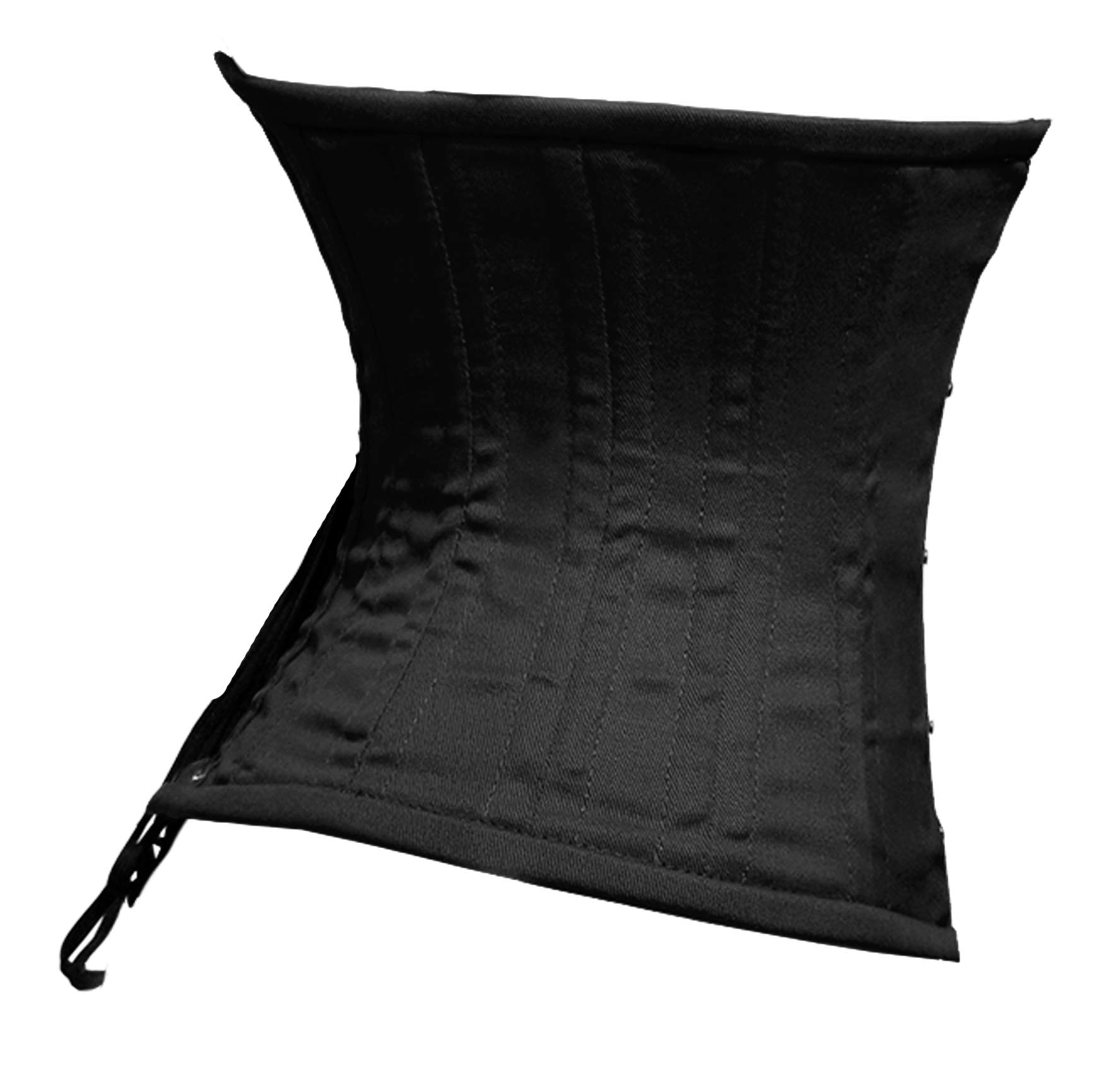 Mujer 18/26 Acero Steampunk gótico Waist Trainer Corsé de Underbust Cintura Waist Cincher Shaper Bustier Corset