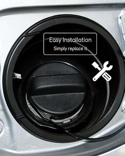 Miniatura 5 de Tapa del tanque de combustible para Subaru Forester WRX y WRX/STi Tribeca 2011 2012 2013 2014, tapa de repuesto para tapas de combustible de