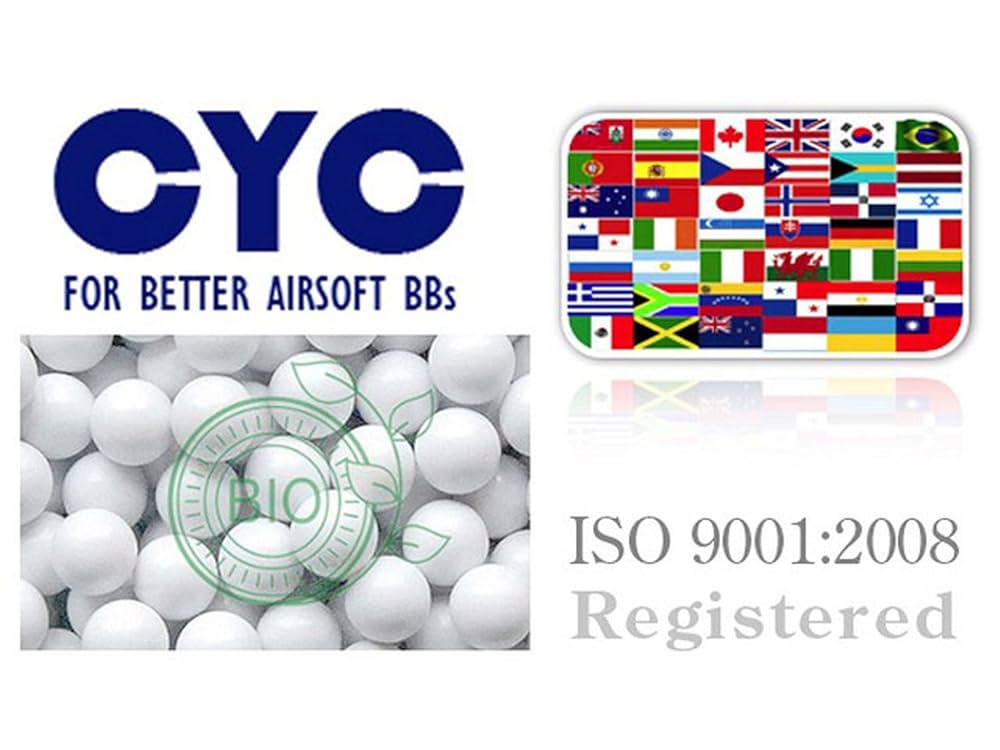 Amazon | CYC 発光精密BB弾 0.25g 4000発入 1袋 | BB弾 通販