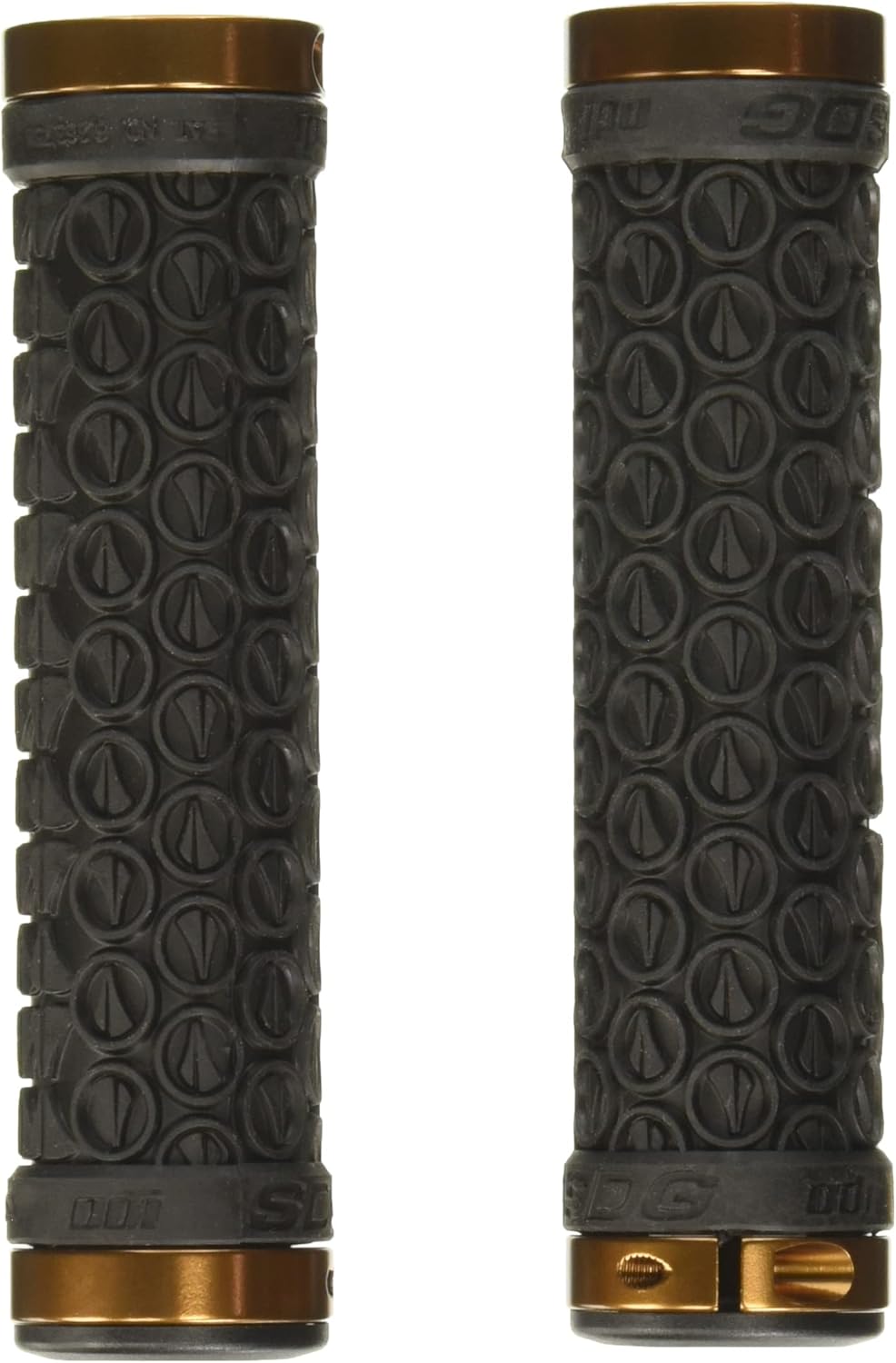 ODI, SDG Lock-On, Grips, 130mm, Black/Gold, Pair