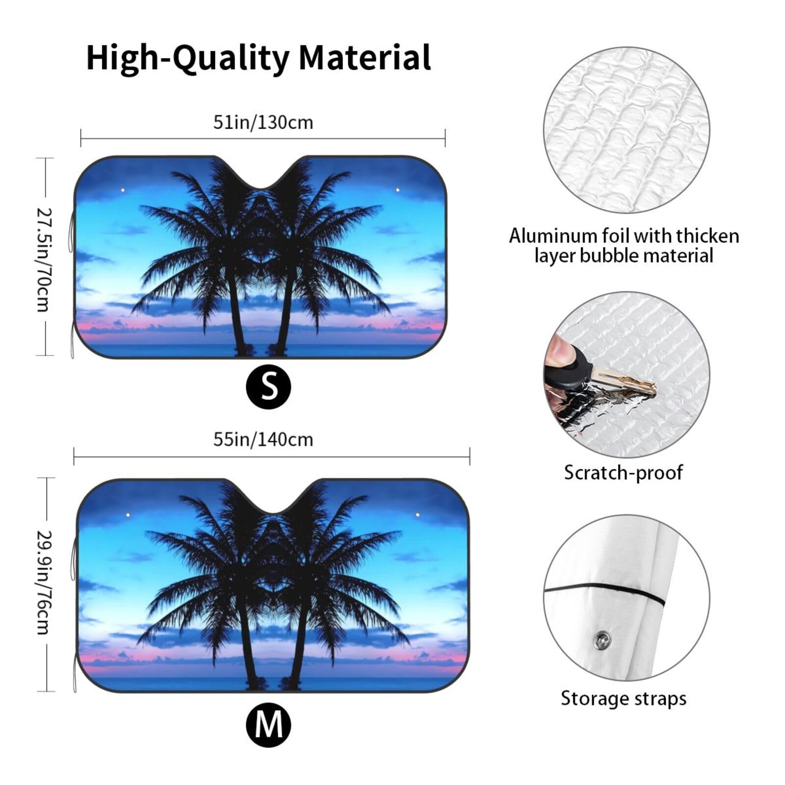 Amazon.co.jp: 車用サンシェード 車 フロント フロント