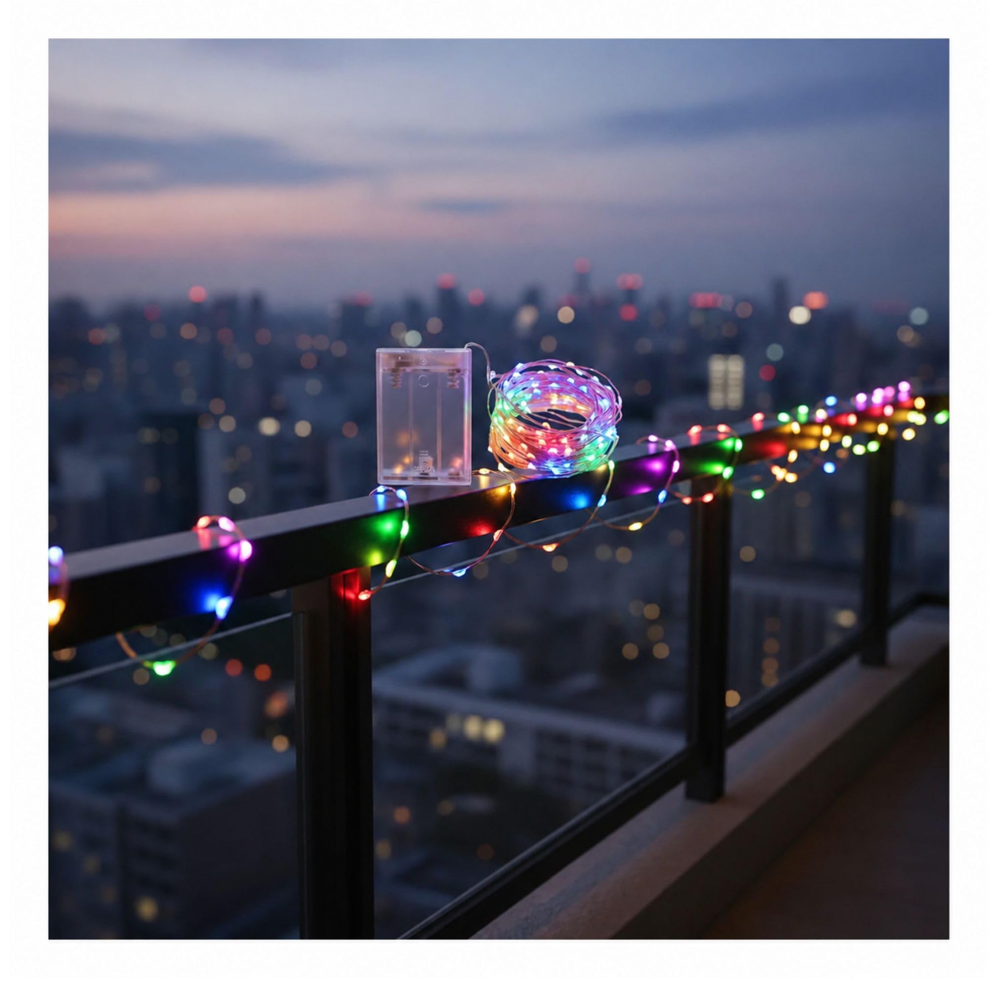 HUMAIZAR Fairy String Battery Operated Magical Fairy Light for Hampers Birthday Parties Wedding Gifts Diwali Christmas Halloween Gifts Lights(5M 50 Led 3 AA Battery Multi Color) (Pack of 1)-image-18