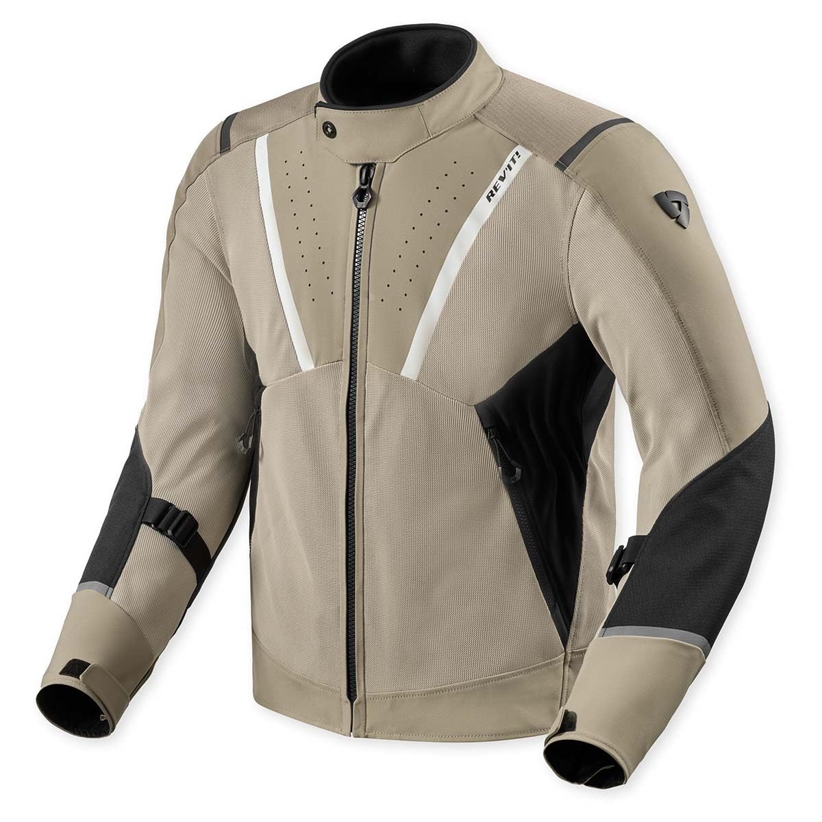 Revit Airwave 4 Kurtka tekstylna motocyklowa, piaskowy/czarny, 2XL