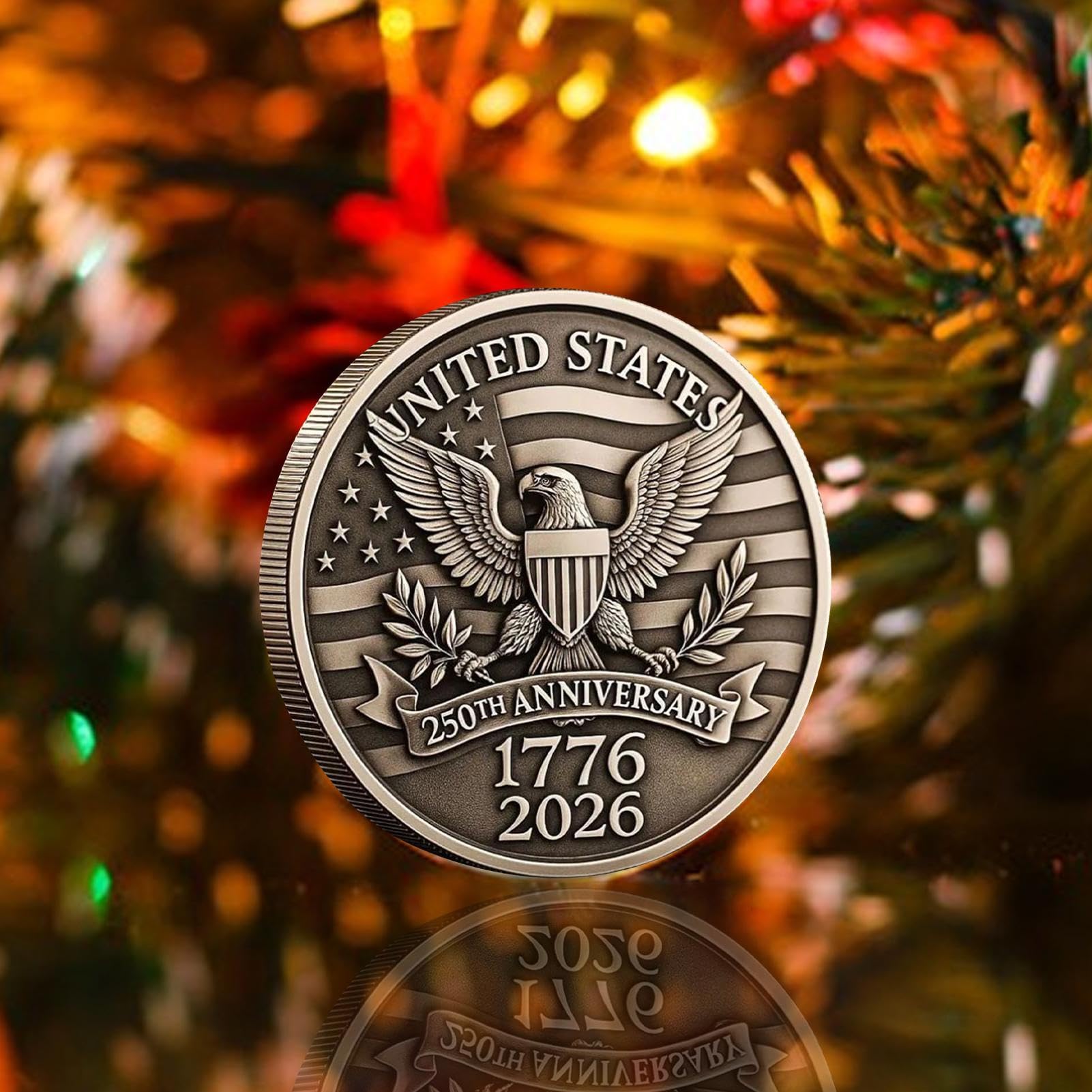 Challenge Coin - Coin commémoratif à Collectionner, Prix vétéran Artistique | Pièce de Monnaie Militaire Historique pour Les Amateurs, Cadeaux de, Souvenirs d'anniversaire, Hommage commémorati