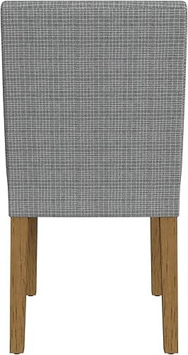 Miniatura 140 de HomePop Parsons - Silla clásica tapizada para comedor Gris ceniza,Azul Demask,Marrón Boucle (paquete individual),Marrón (Brown Damask),Marrón (Brown