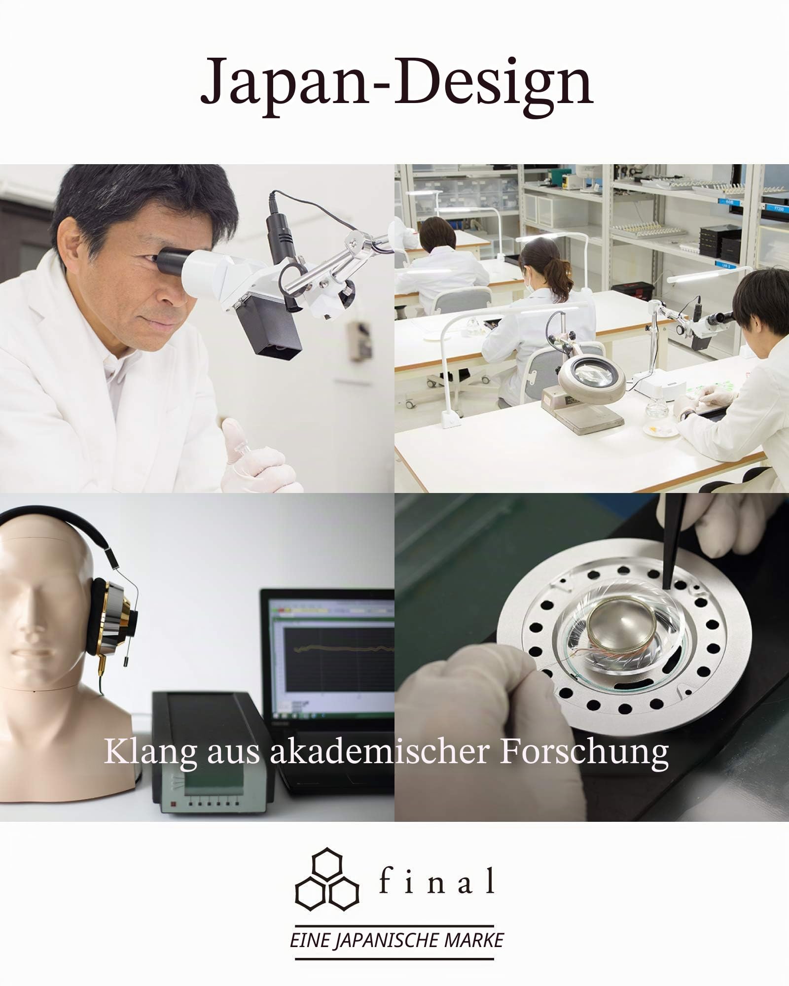 final E3000 Geräuschisolierender In-Ear Kopfhörer - Edelstahl, Silber