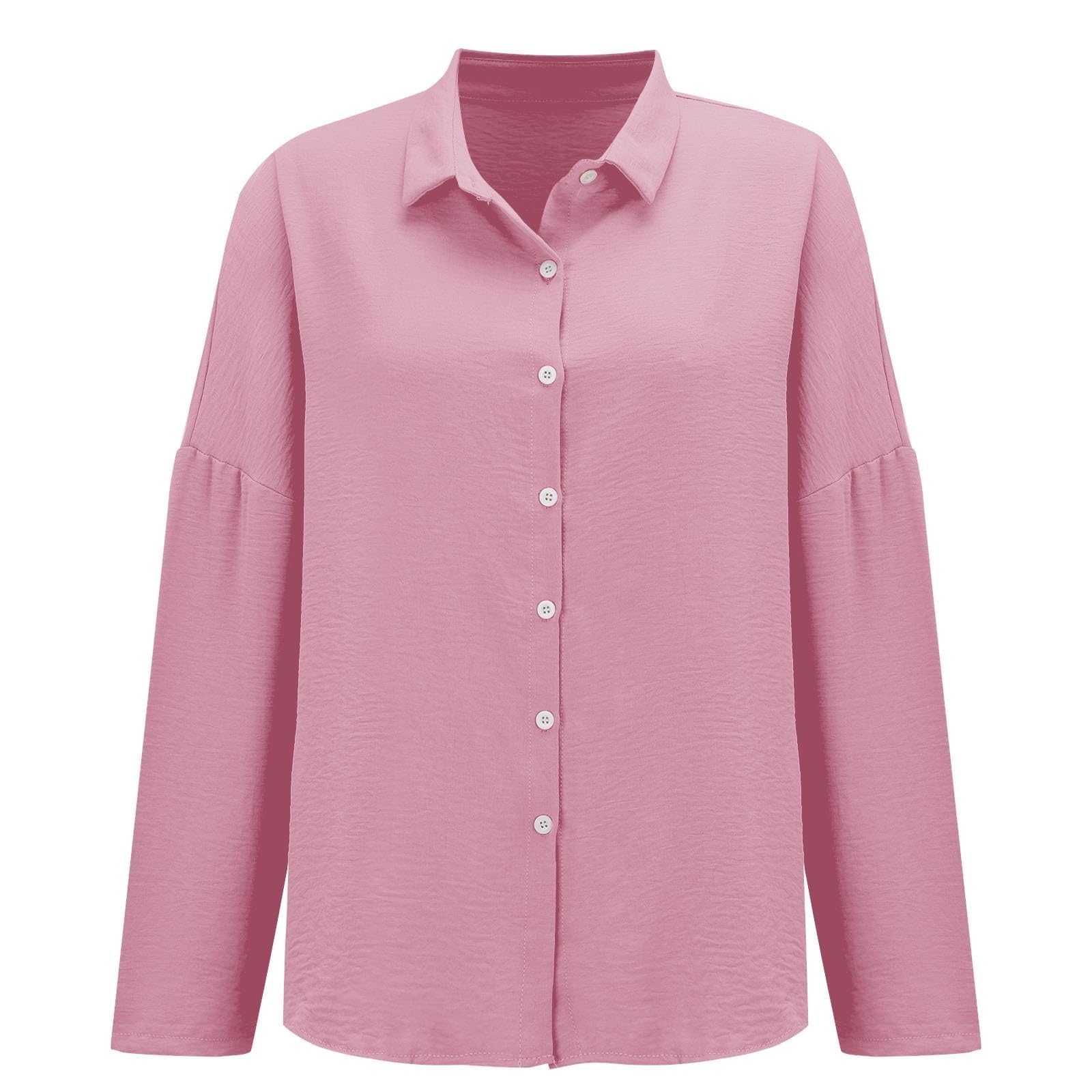Button Down Manica Lunga 2026 Camicie di Lino per le Donne Classiche Primavera Estate Alla Moda Risvolto Colletto Mussola Abiti Spiaggia Lino Camicette di Cotone Camicette Da Donna Leggera Garza