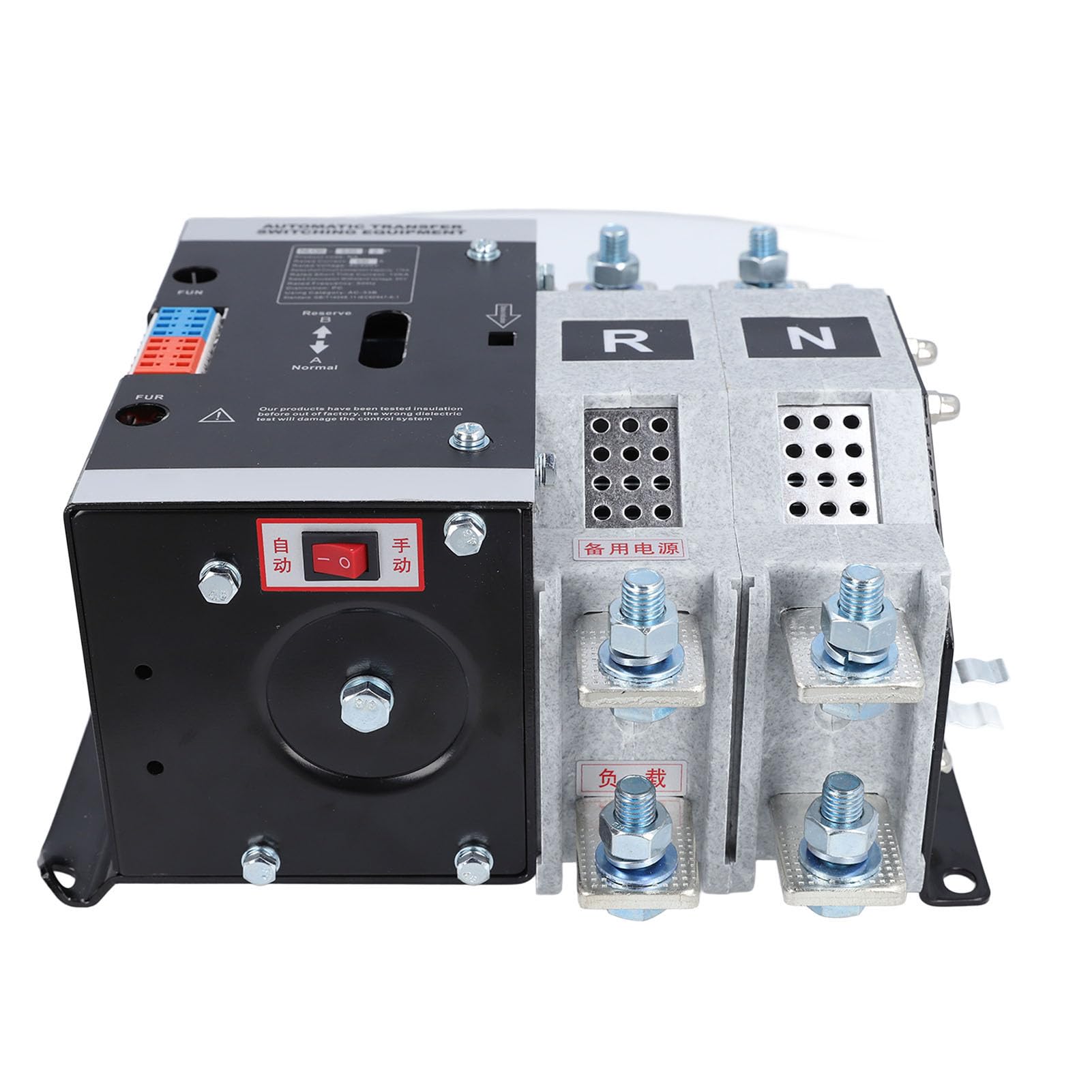 Interruptor de Transferencia Automática de Doble Potencia, AC400V 630A 2P Interruptor de Transferencia Automática de Conmutación Rápida Conmutación de Milisegundos Generador Retardante de