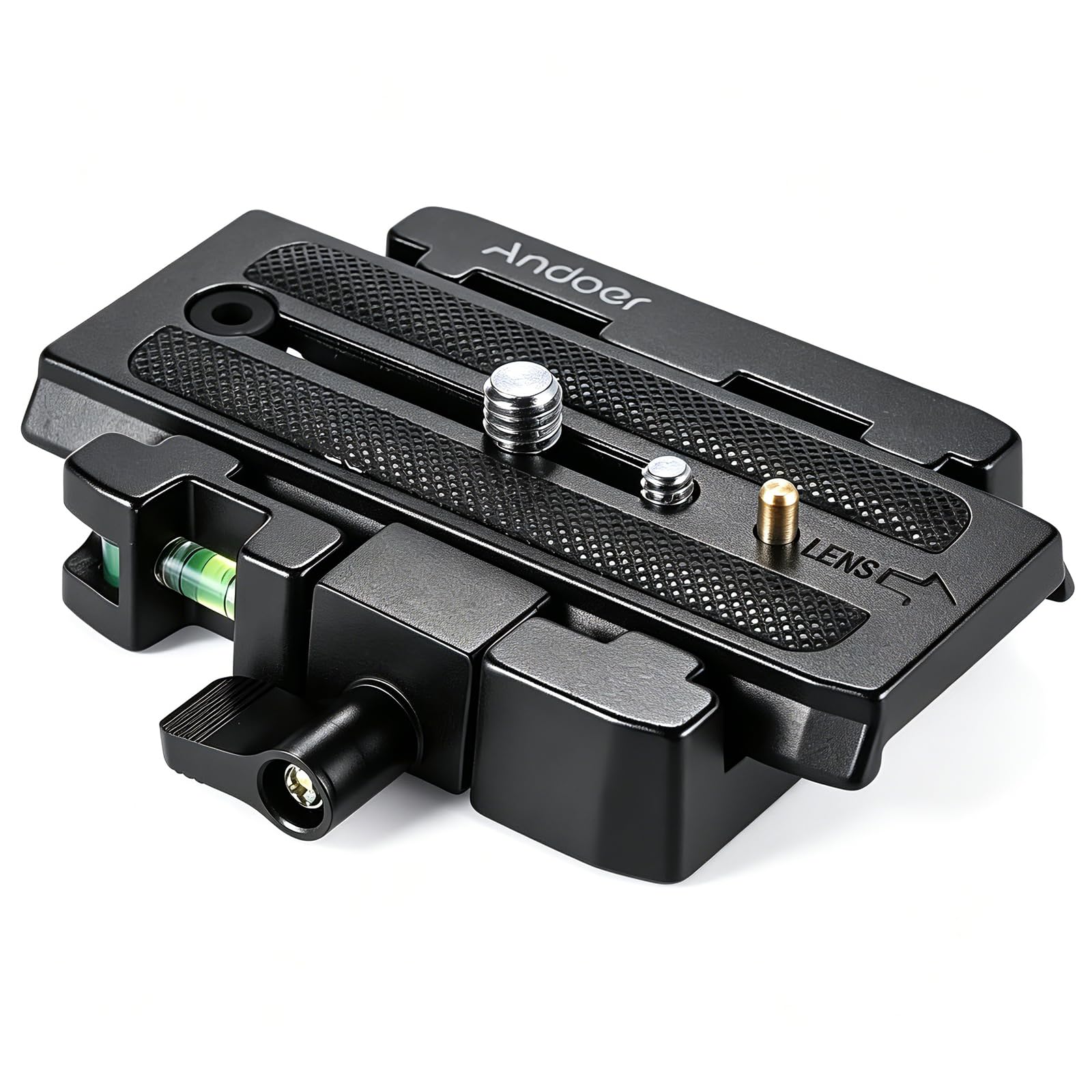 Andoer Quick Adattatore Piastra per Manfrotto 501 500AH 701HDV 503HDV Q5 Head