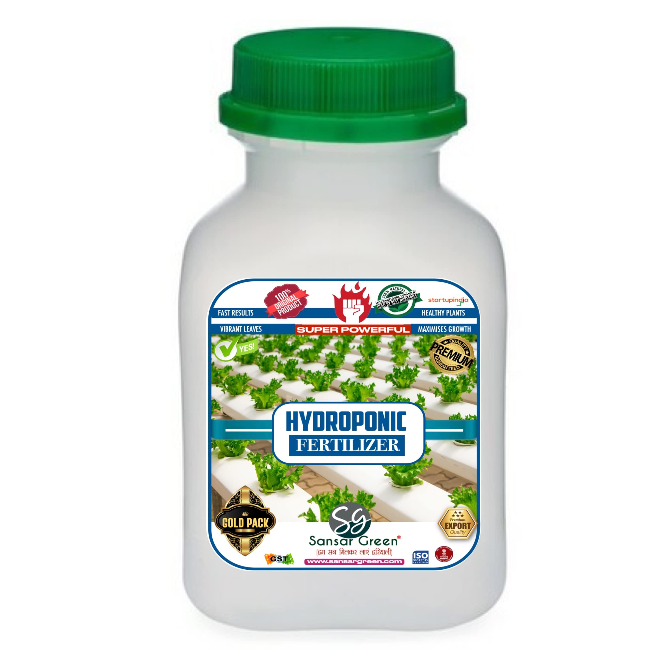 - Liquid Fertilizer for Hydroponic plants (Nitrogen, Potassium, Phosphorus and Micronutrients), Essential all nutrients for the overall blooming of Hydroponic plants. (100 ml)