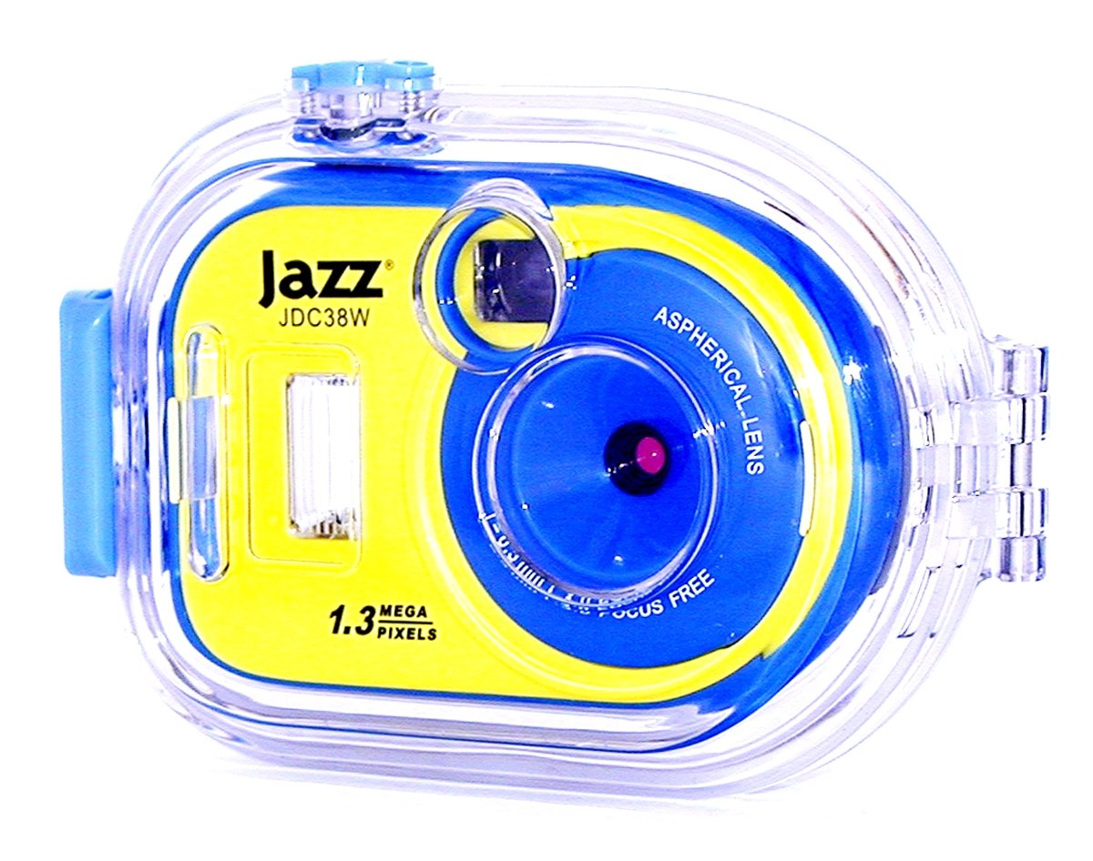 Amazon.com : Jazz JDC38W Waterproof 1.3MP Digital Flash Camera