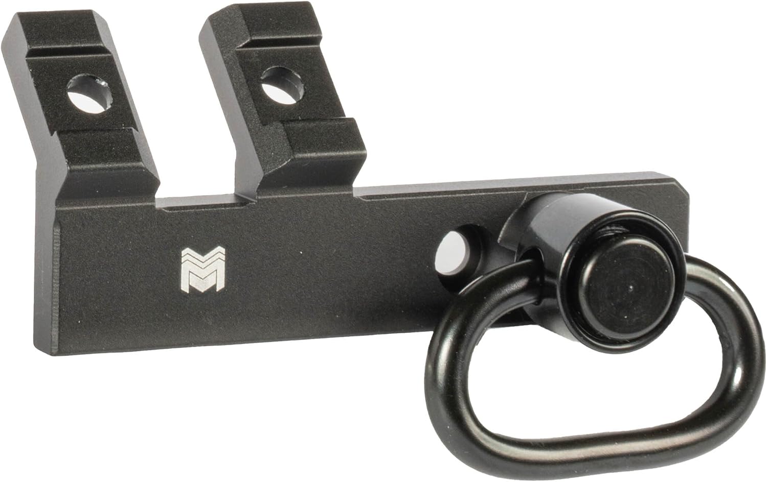 Monstrum 7075 Pro Series Scout Light Mount | Compatible with Surefire M300/M600 Series/Streamlight Protac Series | Compatible with M-LOK Mounting Platforms | Extended Mount with QD Sling Swivel