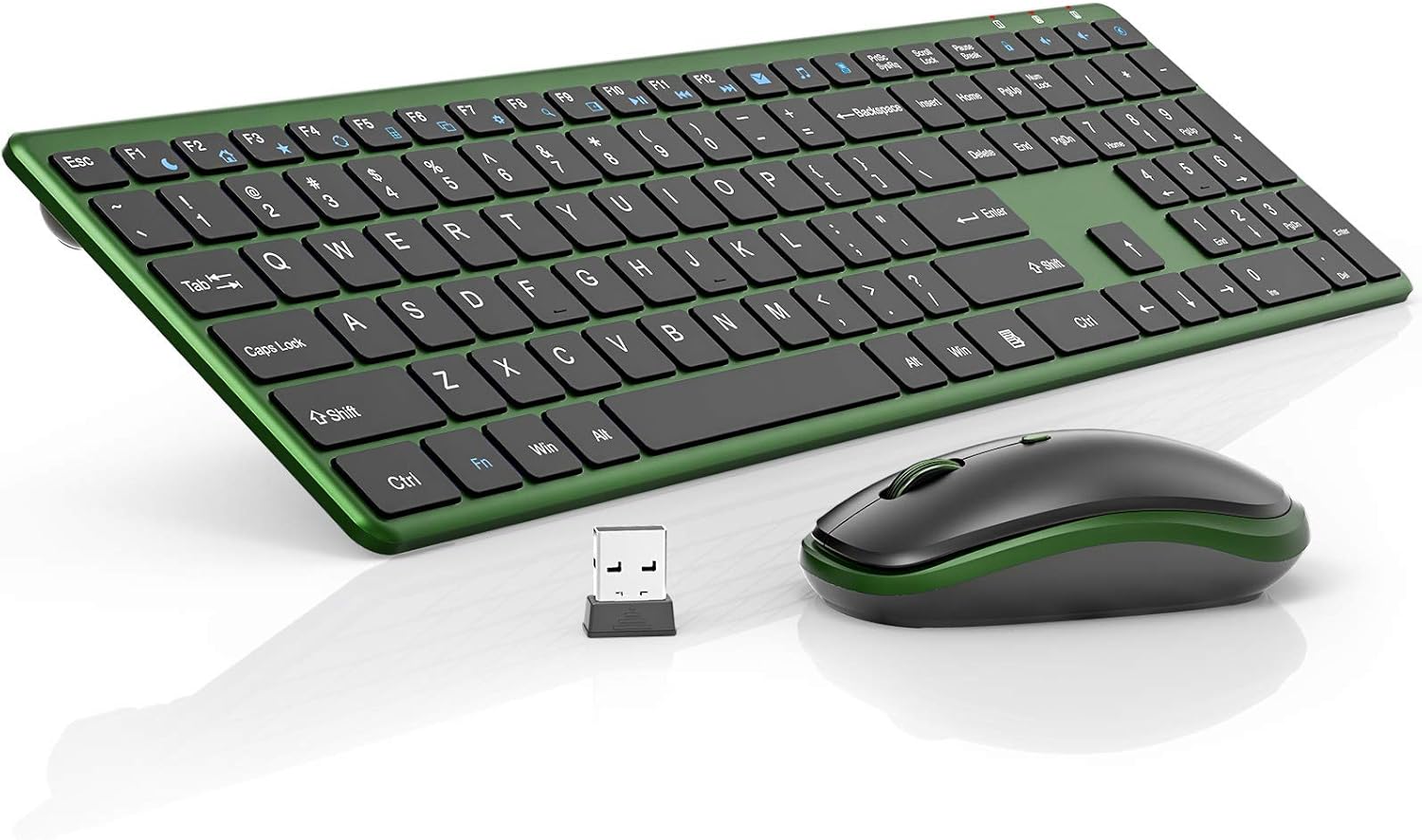 Wireless Keyboard and Mouse Combo Silent, RATEL 2.4GHz