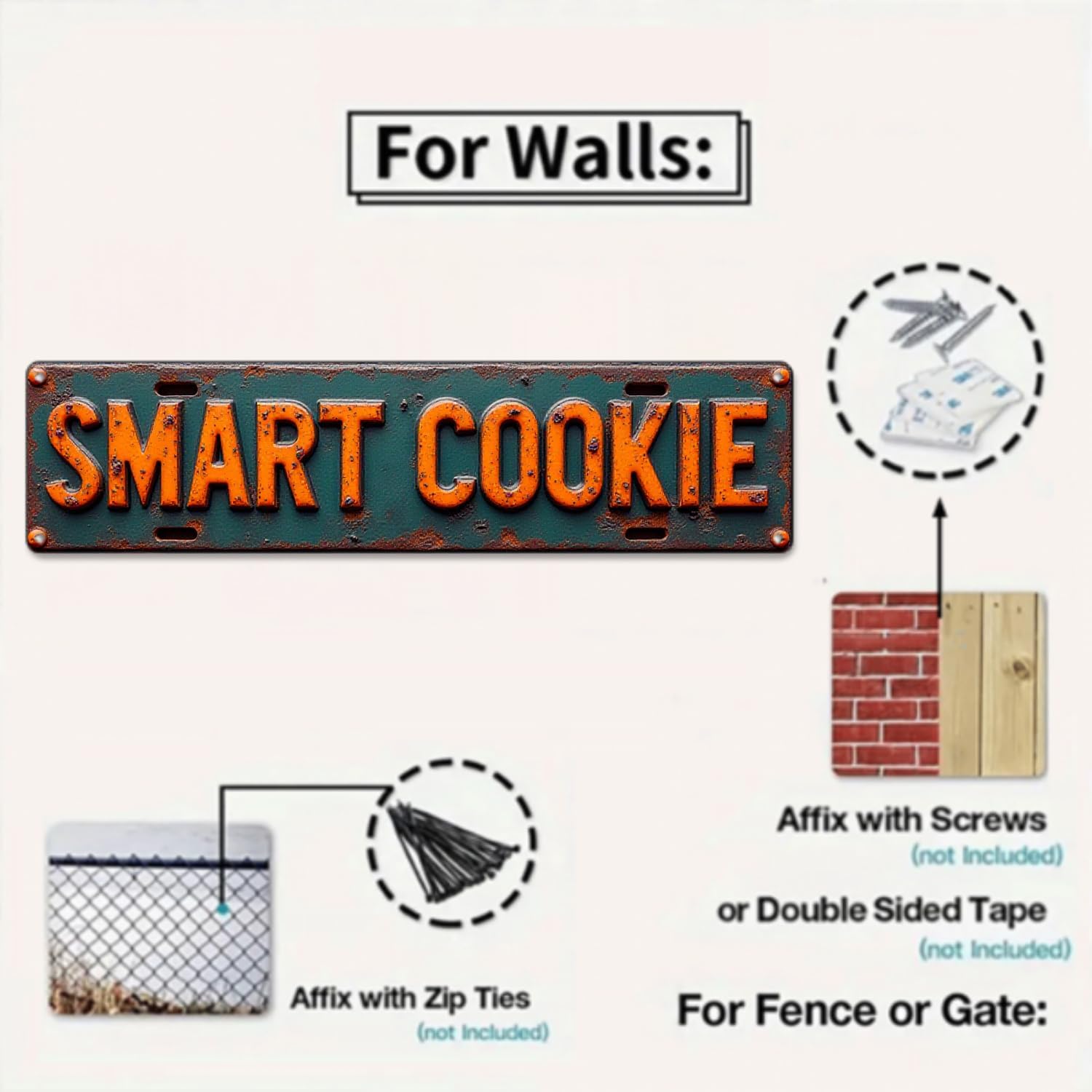 Retro tin signs 16 * 4 in Iron Sheet Home Hanging image 5