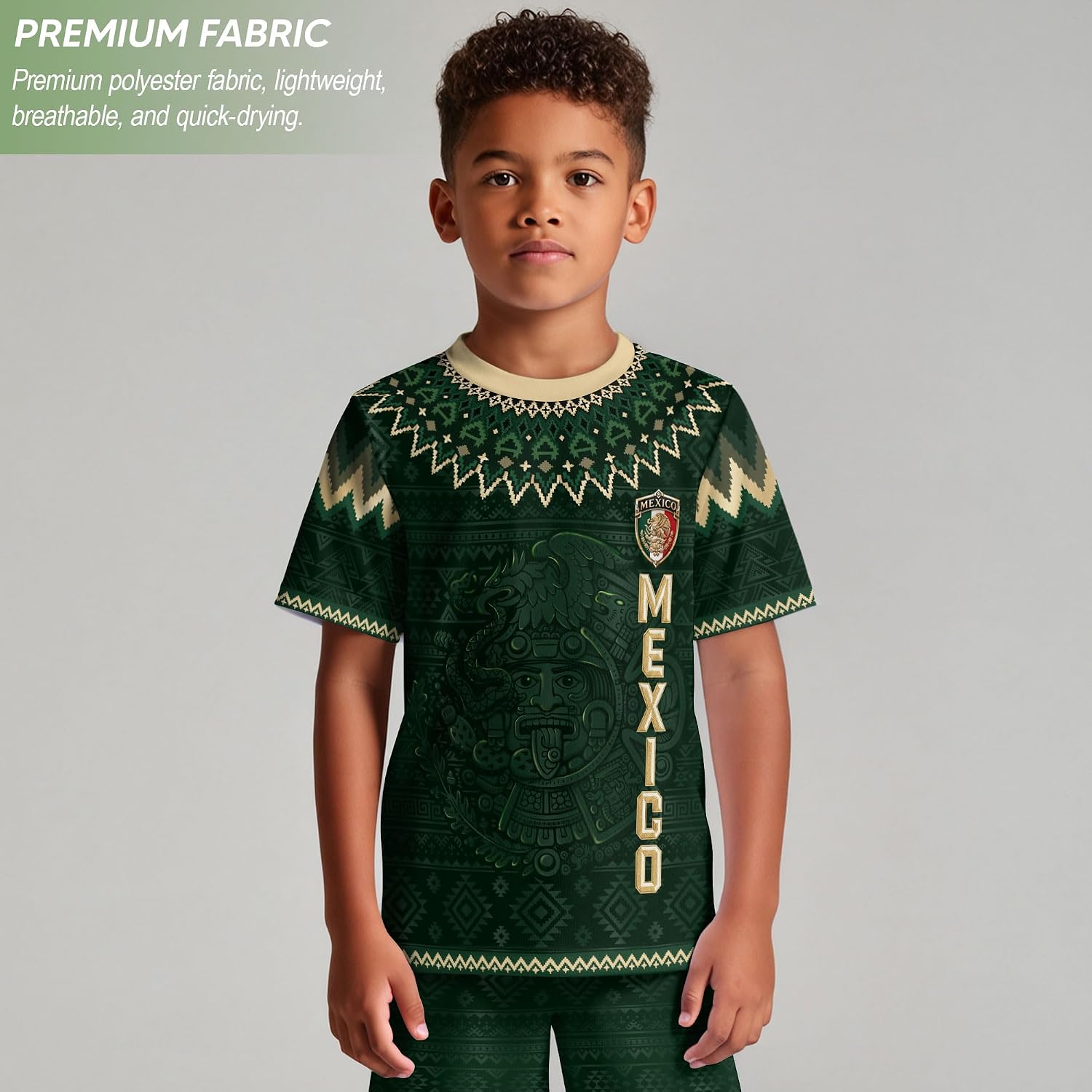 Mexico Kids Soccer Jersey Sets for Soccer Fans, Mexico Jersey Kids